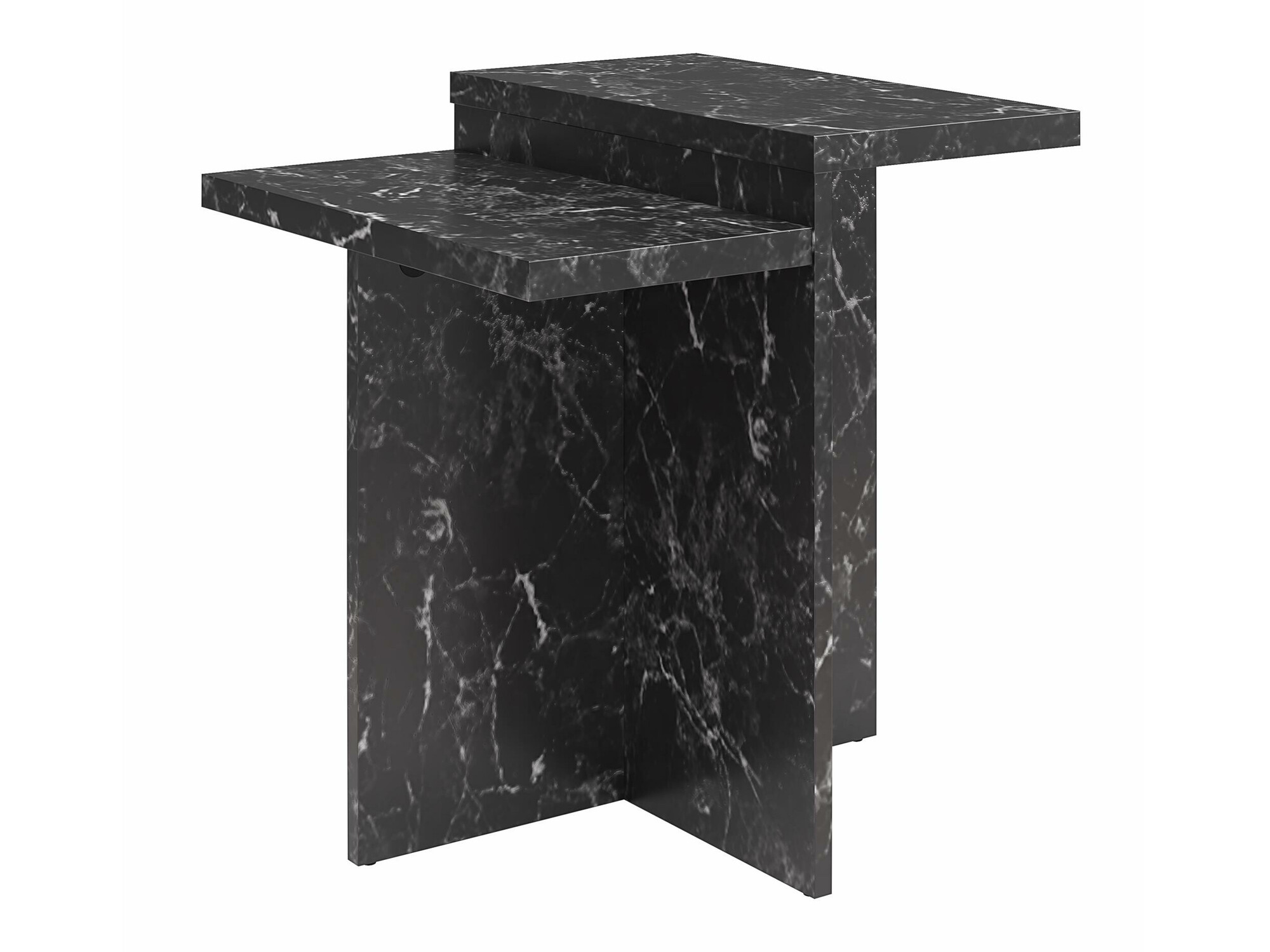 Žurnālu galdiņš CosmoLiving by Cosmopolitan 169 (Melnais marmors)