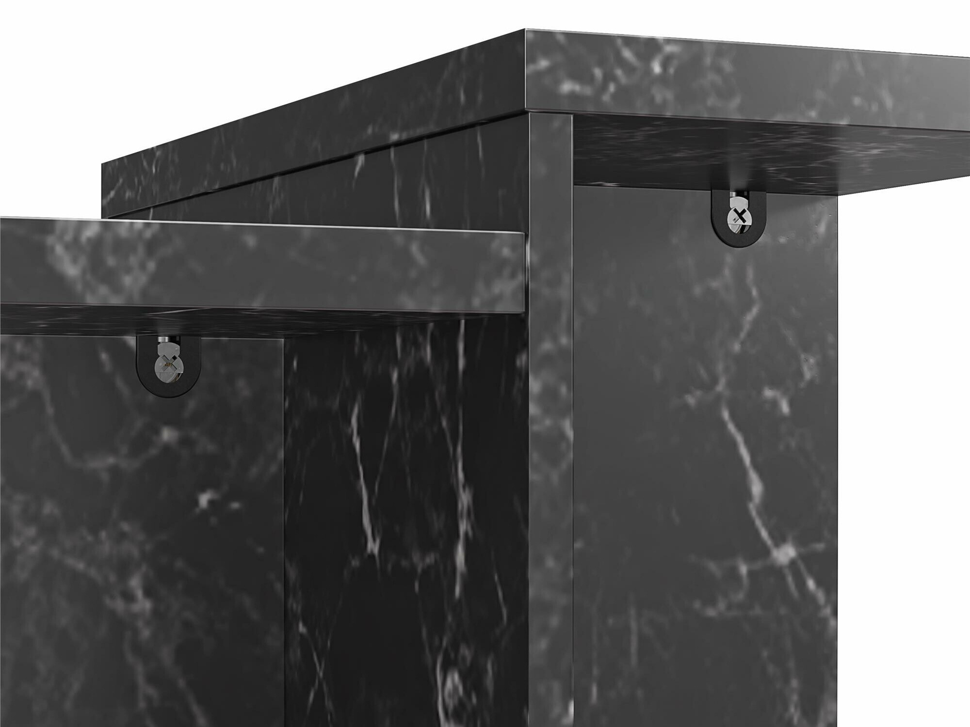 Žurnālu galdiņš CosmoLiving by Cosmopolitan 169 (Melnais marmors)