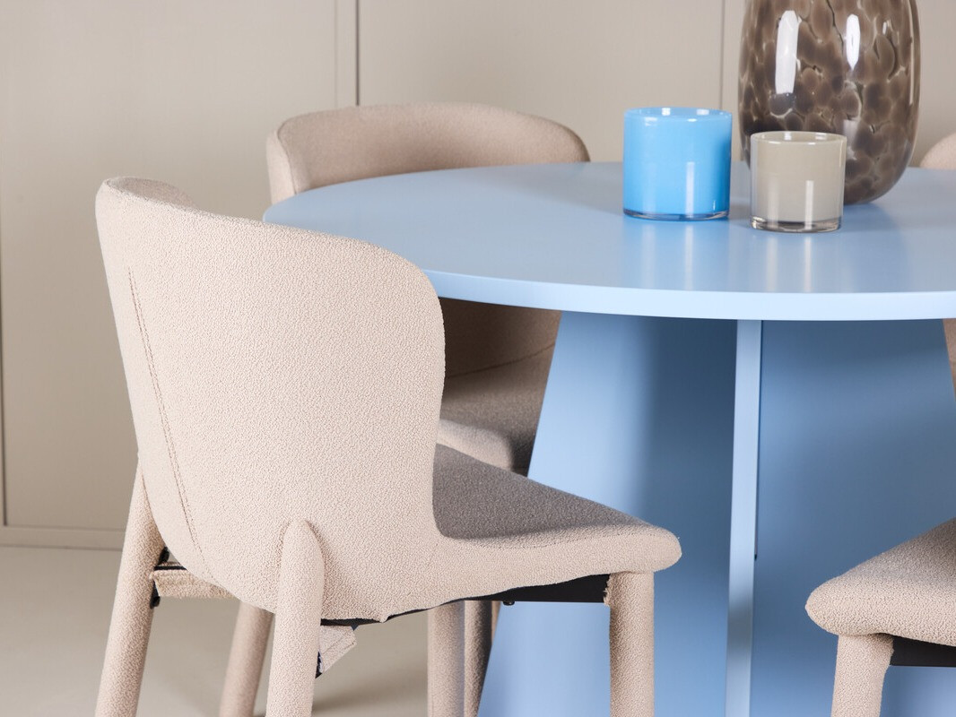 Ēdamistabas komplekts Dallas 4747 (Bēšs)