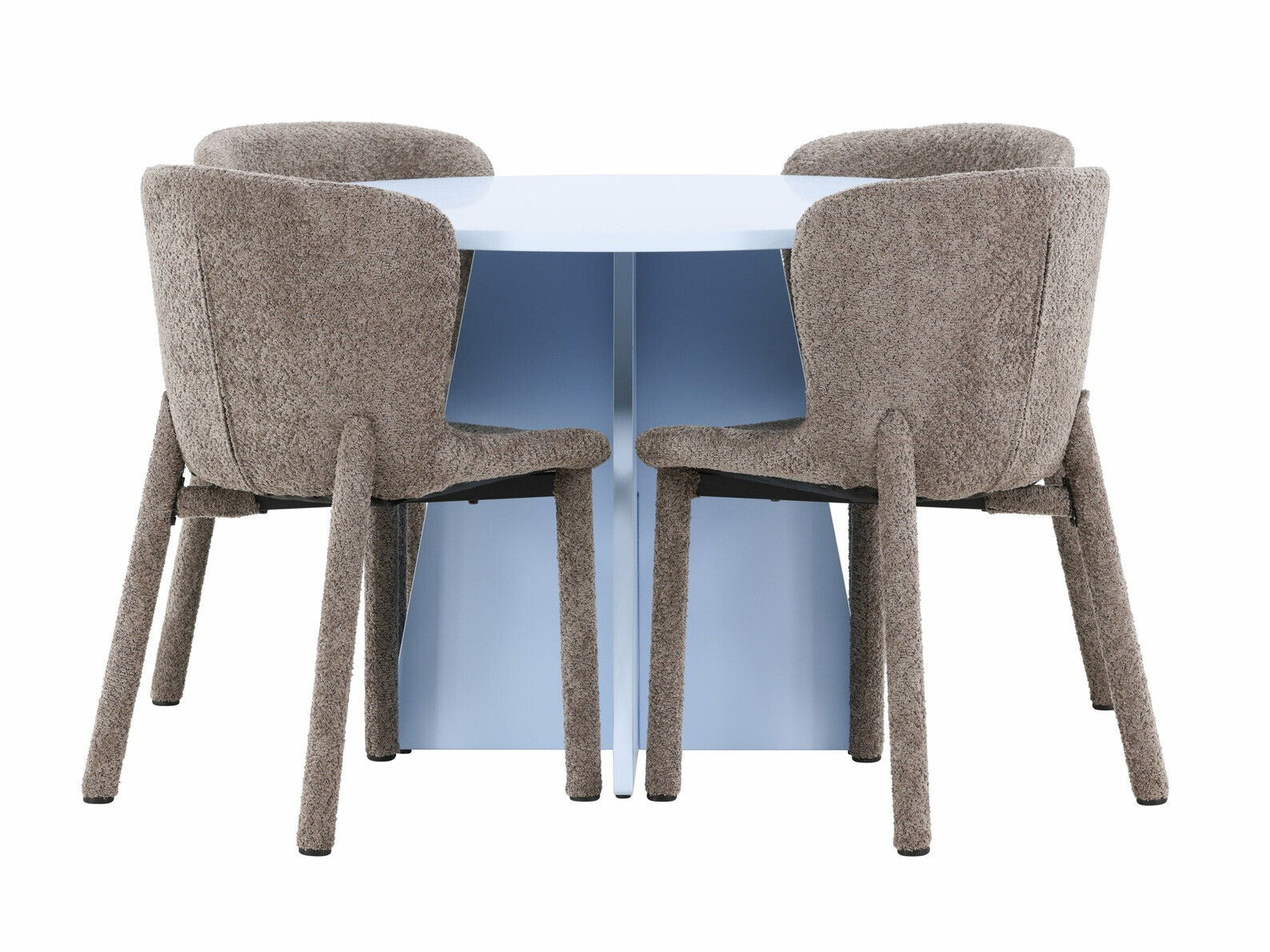 Ēdamistabas komplekts Dallas 4747 (Brūns)