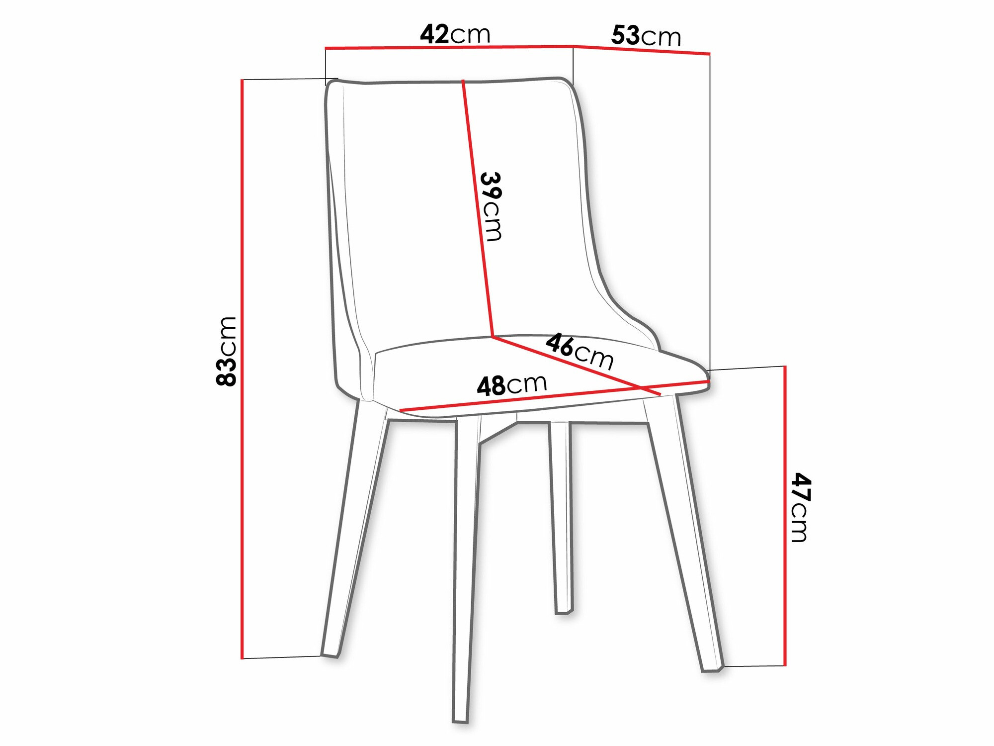 Krēsls Victorville 364 (Balts)