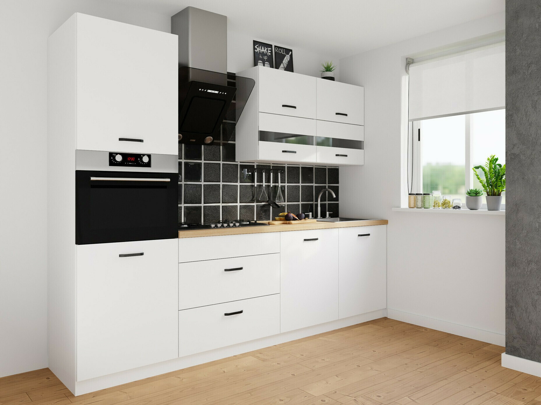 Moduļu piekarams skapis Top White 162