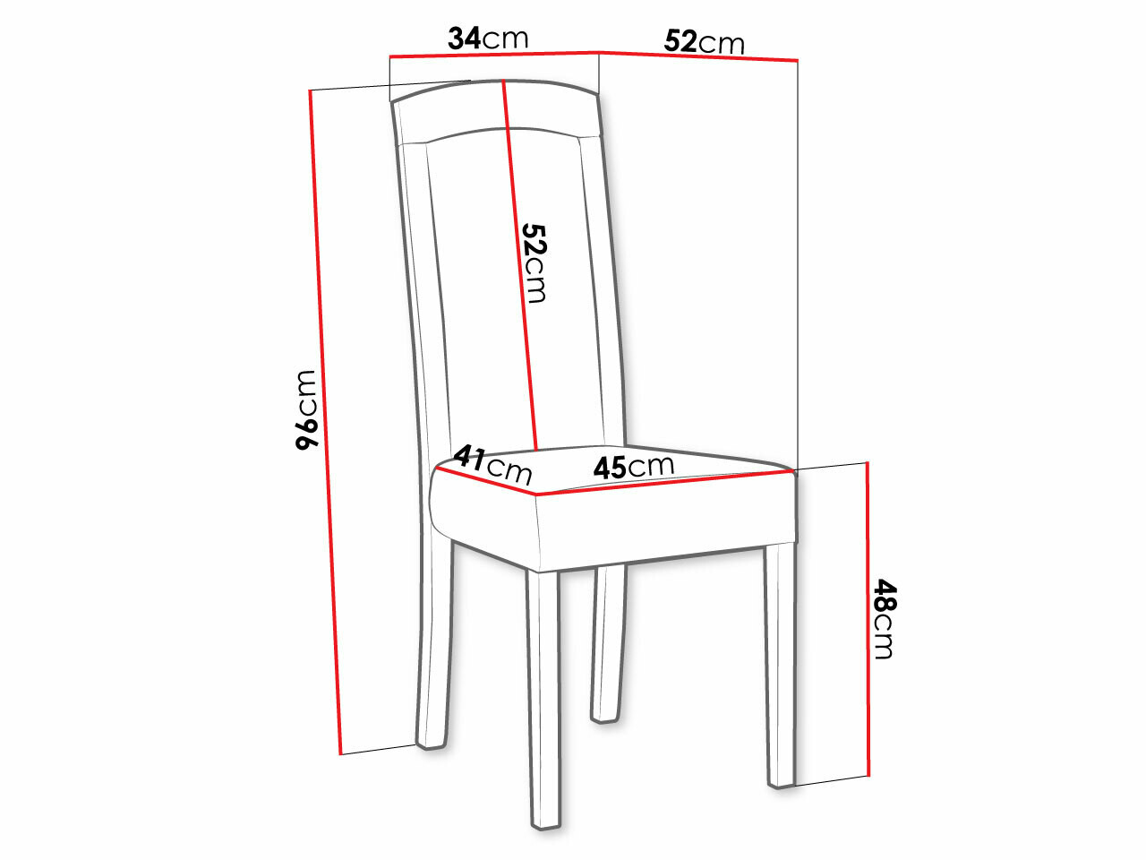 Стул Victorville 345 (Сонома Дуб)