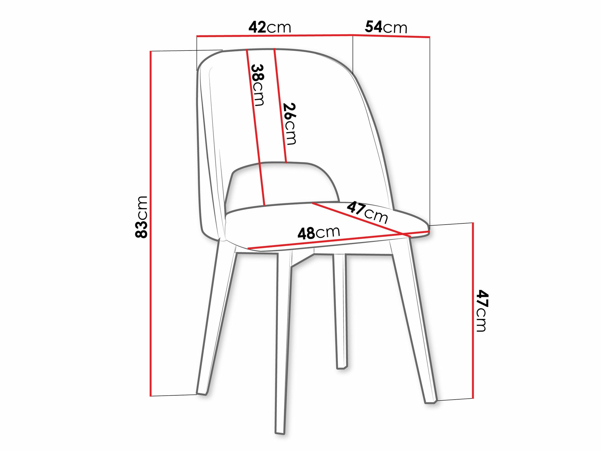 Стул Victorville 363 (Белый)