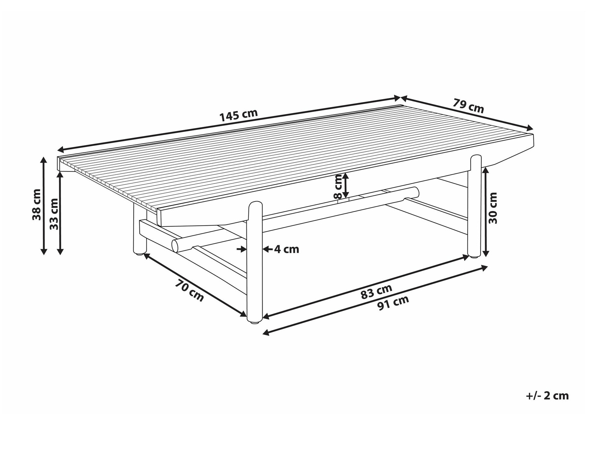 Dārza galdiņš Sorsono 102