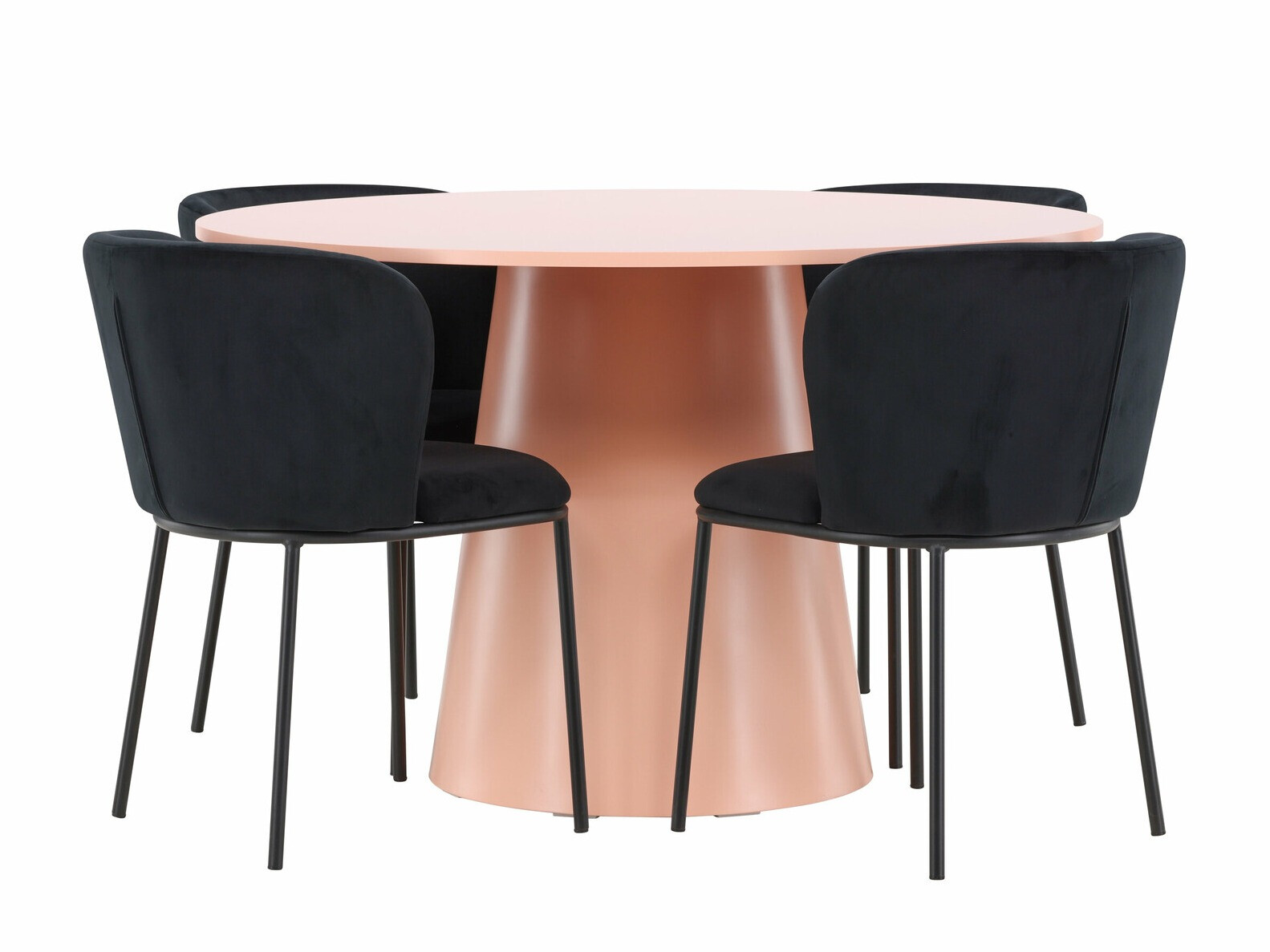 Ēdamistabas komplekts Dallas 4750 (Melns)