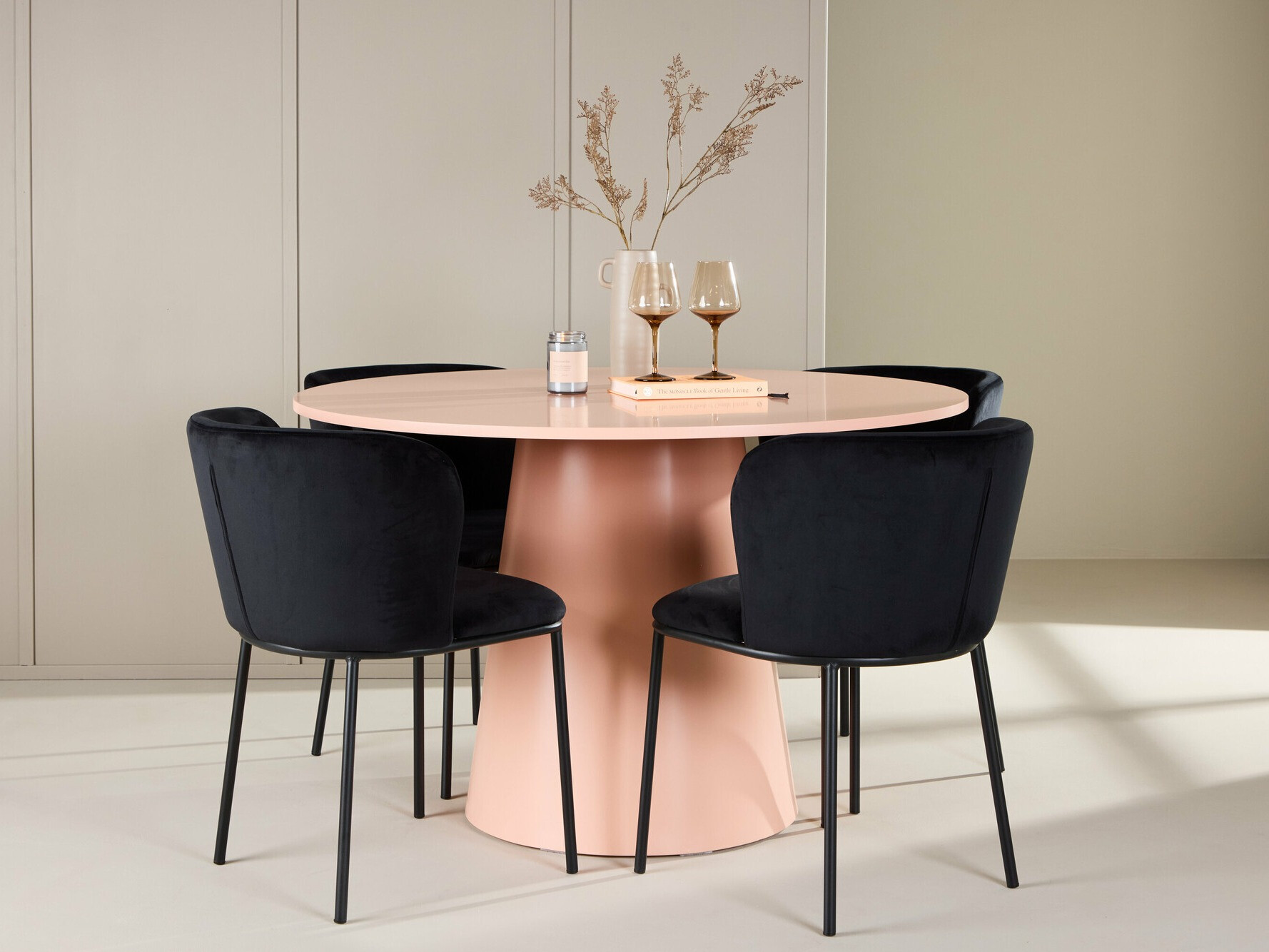 Ēdamistabas komplekts Dallas 4750 (Melns)