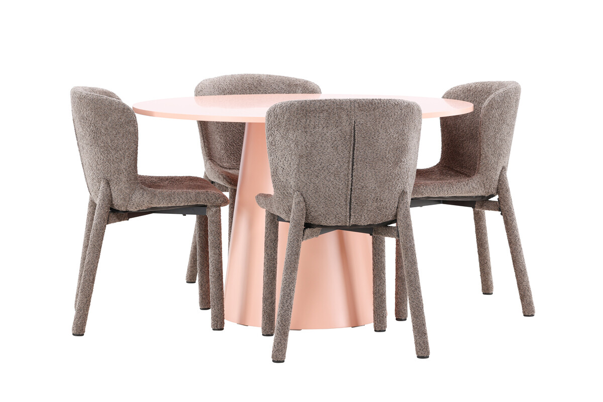 Ēdamistabas komplekts Dallas 4751 (Brūns)