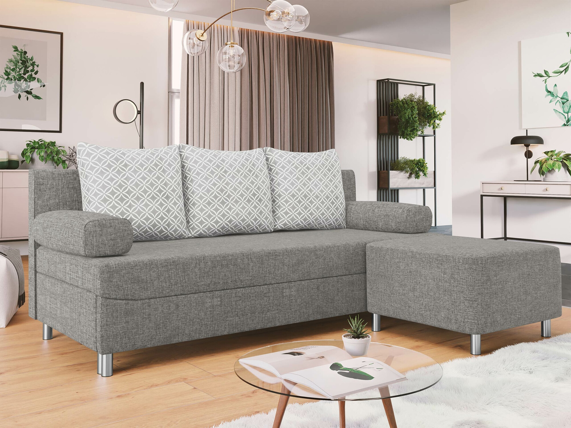 Mīksto mēbeļu komplekts Comfivo 108 (Lux 05 + Evo 32)