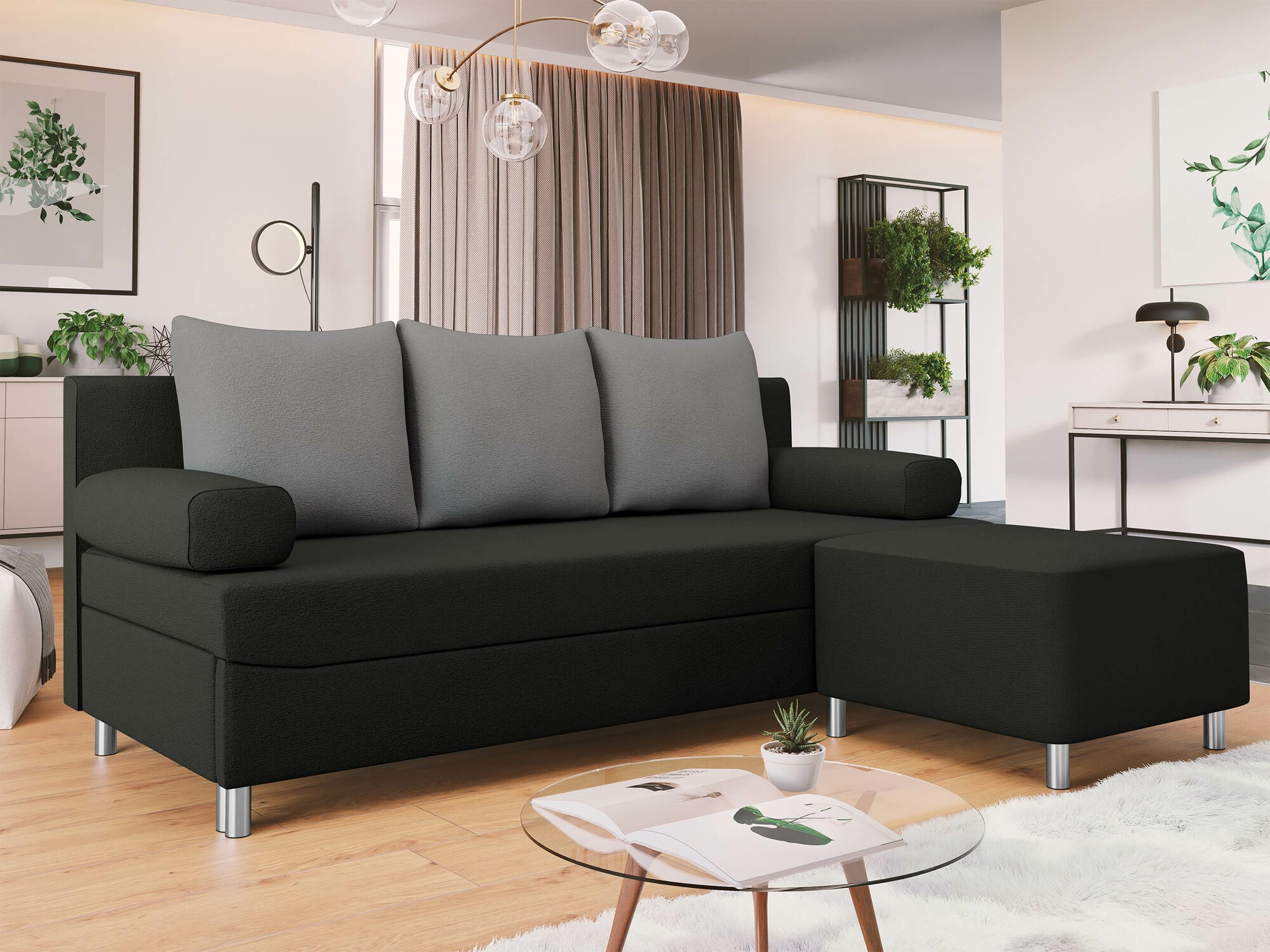 Mīksto mēbeļu komplekts Comfivo 108 (Manila 18 + Manila 16)