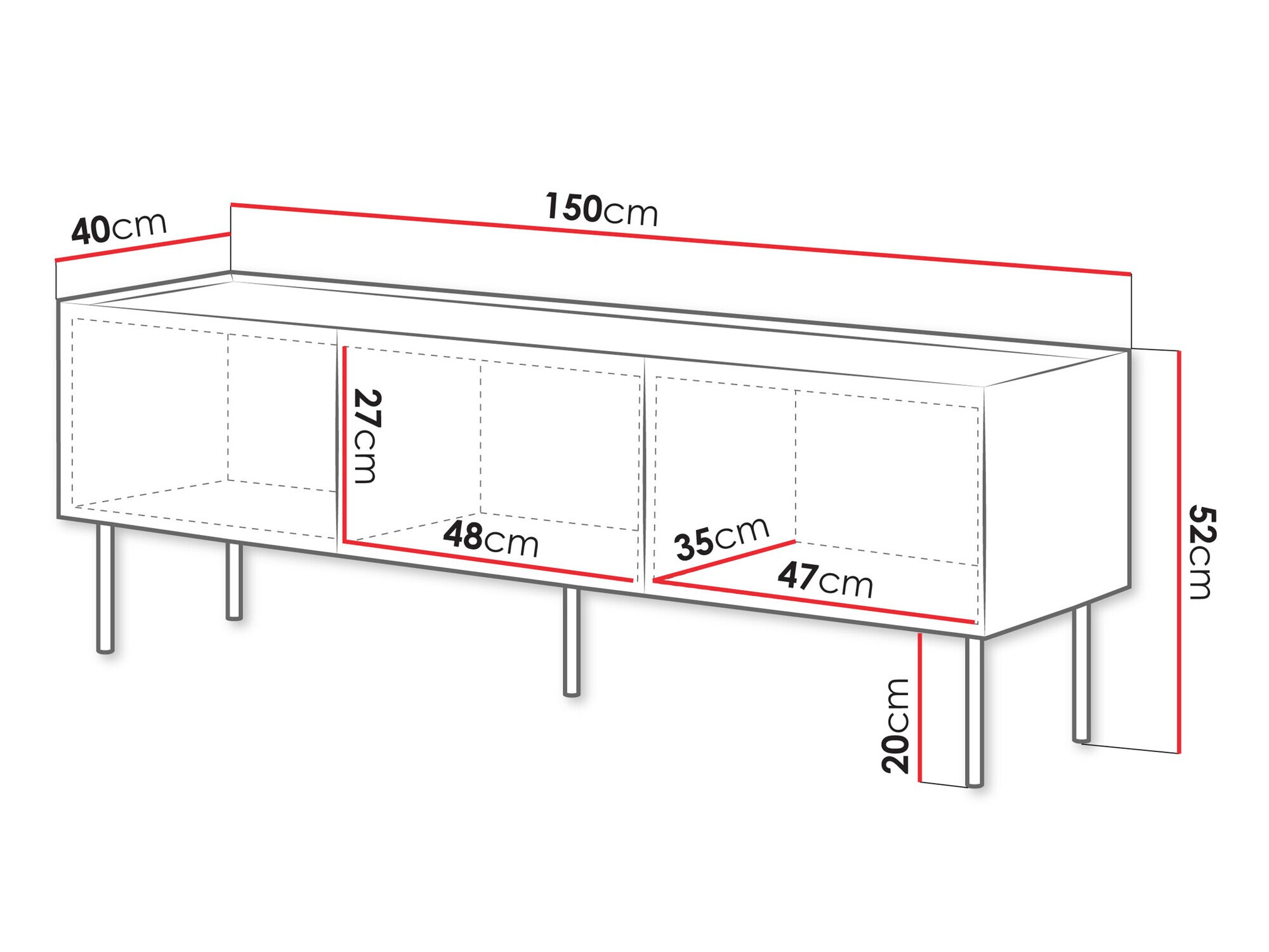 ТВ тумба Melbela 106 (Кашемир + Дуб)