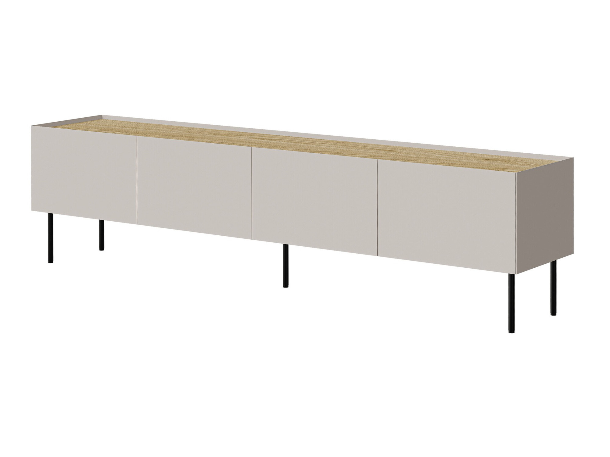 ТВ тумба Melbela 107 (Кашемир + Дуб)