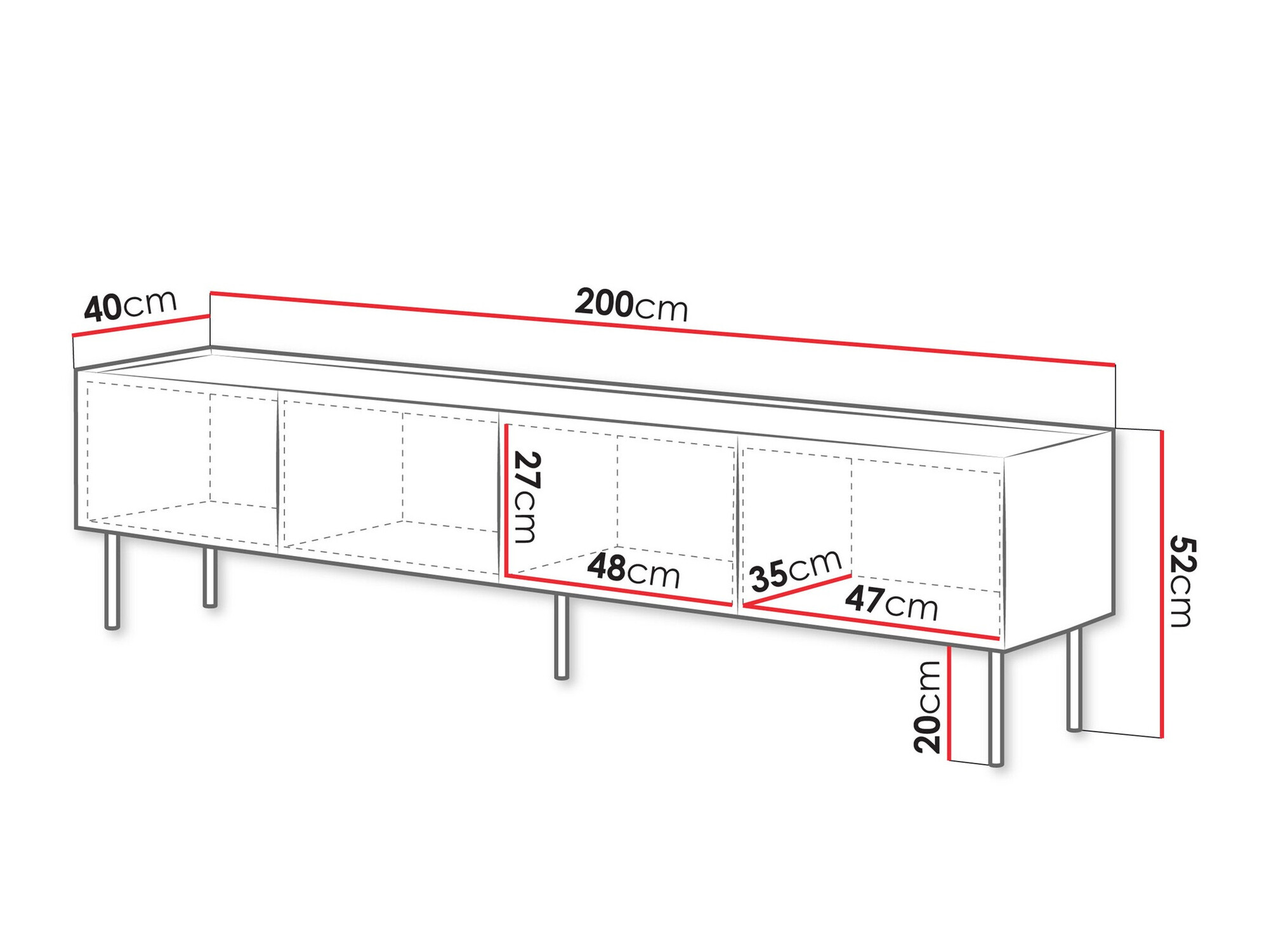 ТВ тумба Melbela 107 (Светлое оливковое дерево + Дуб)