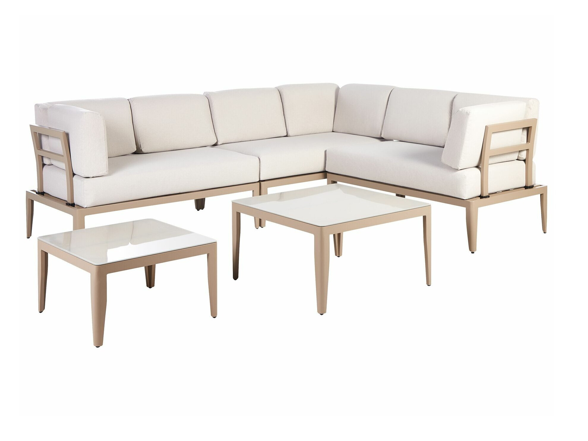 Dārza mēbeļu komplekts Berwyn 2539 (Bēšs)