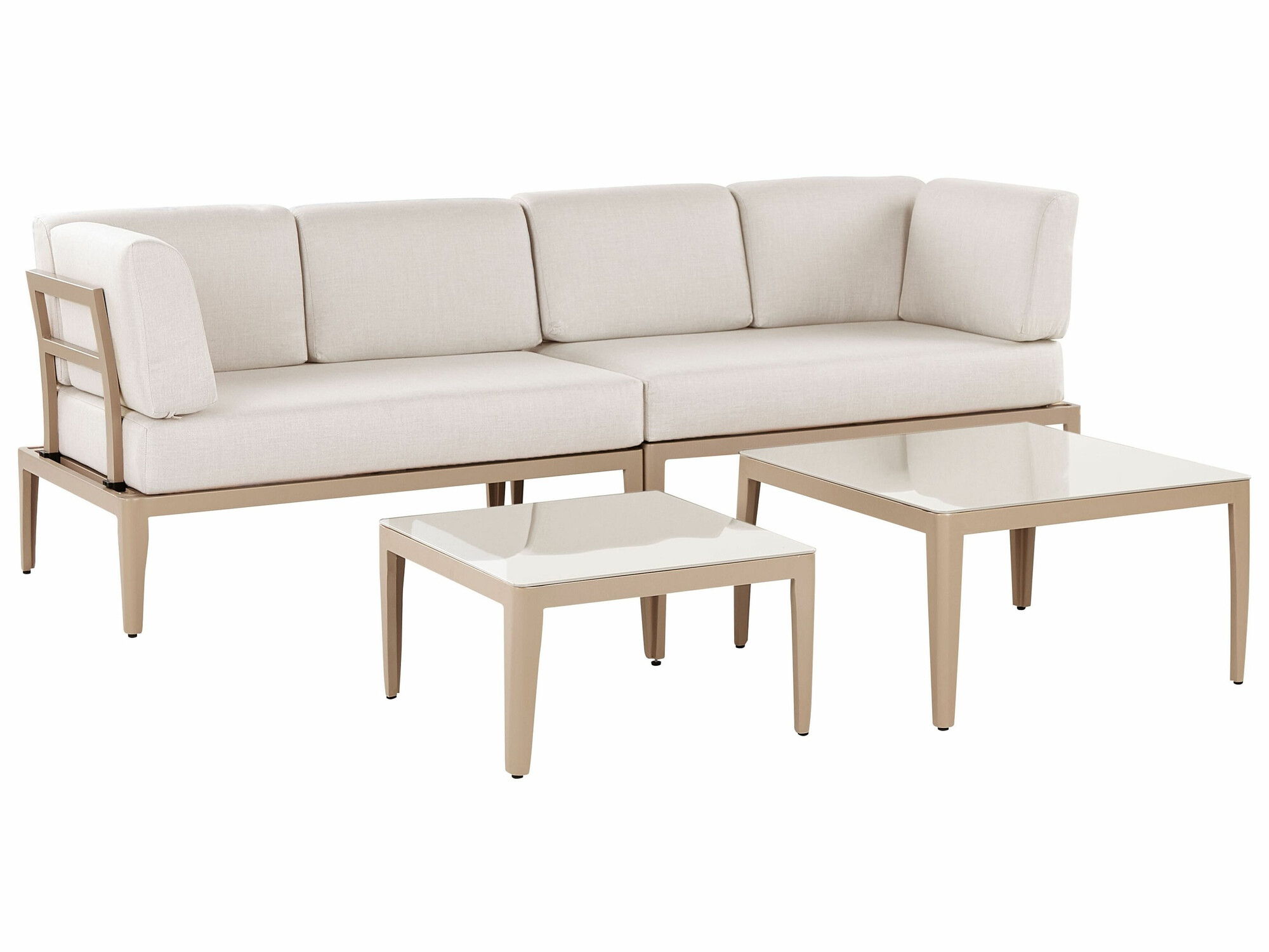 Dārza mēbeļu komplekts Berwyn 2539 (Bēšs)