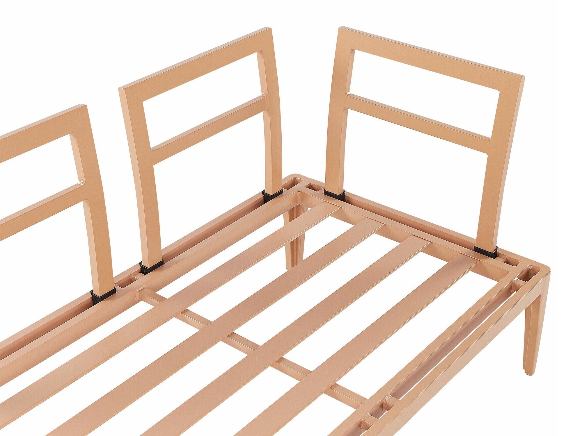 Dārza mēbeļu komplekts Berwyn 2539 (Gaišs koks + Gaiši pelēks)