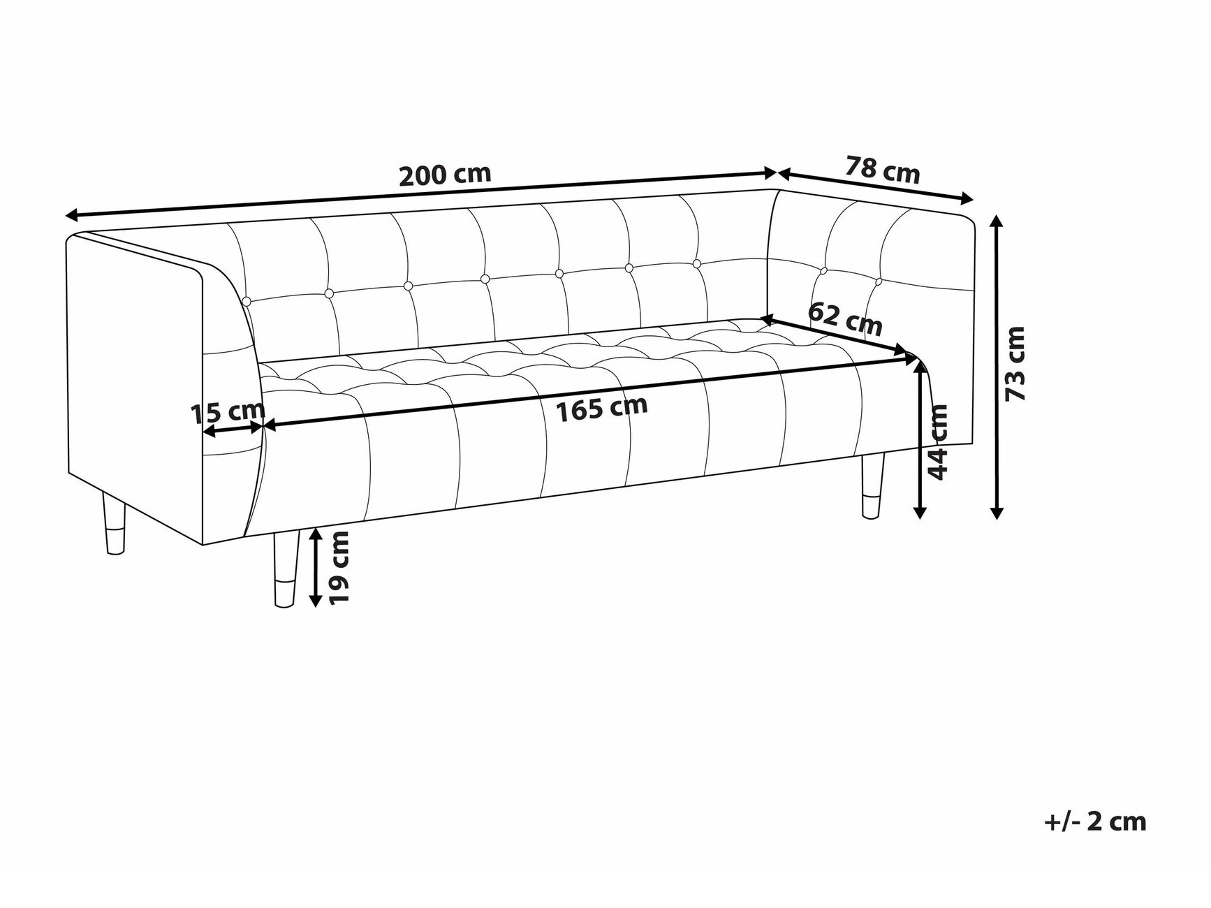 Диван Berwyn 2538 (Бежевый)