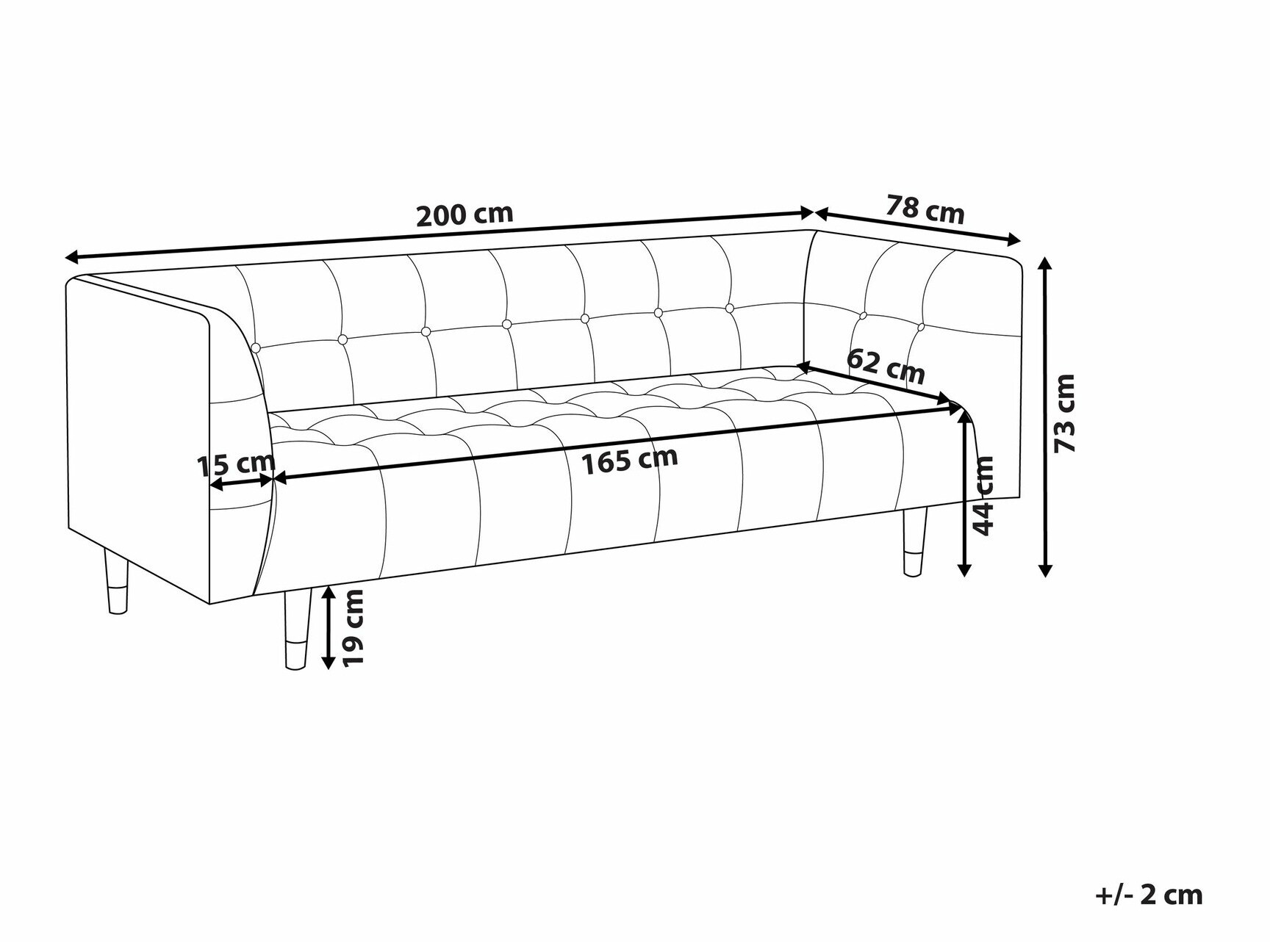 Диван Berwyn 2538 (Зелёный)