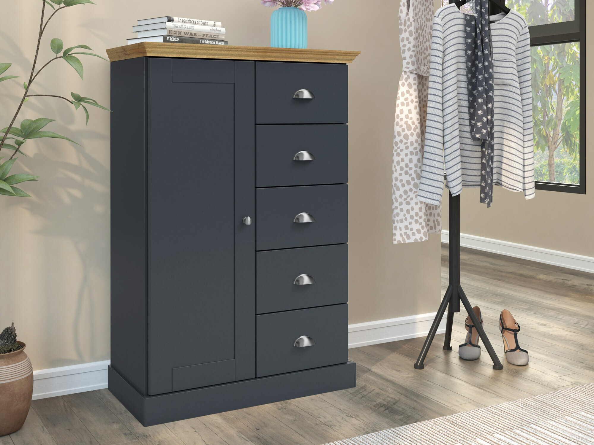 Kомод Salfelo 104 (Антрацит)