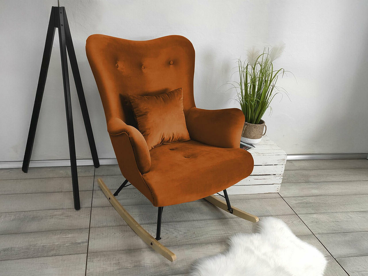 Кресло-качалка Clovis 101 (Magic Velvet 2213)