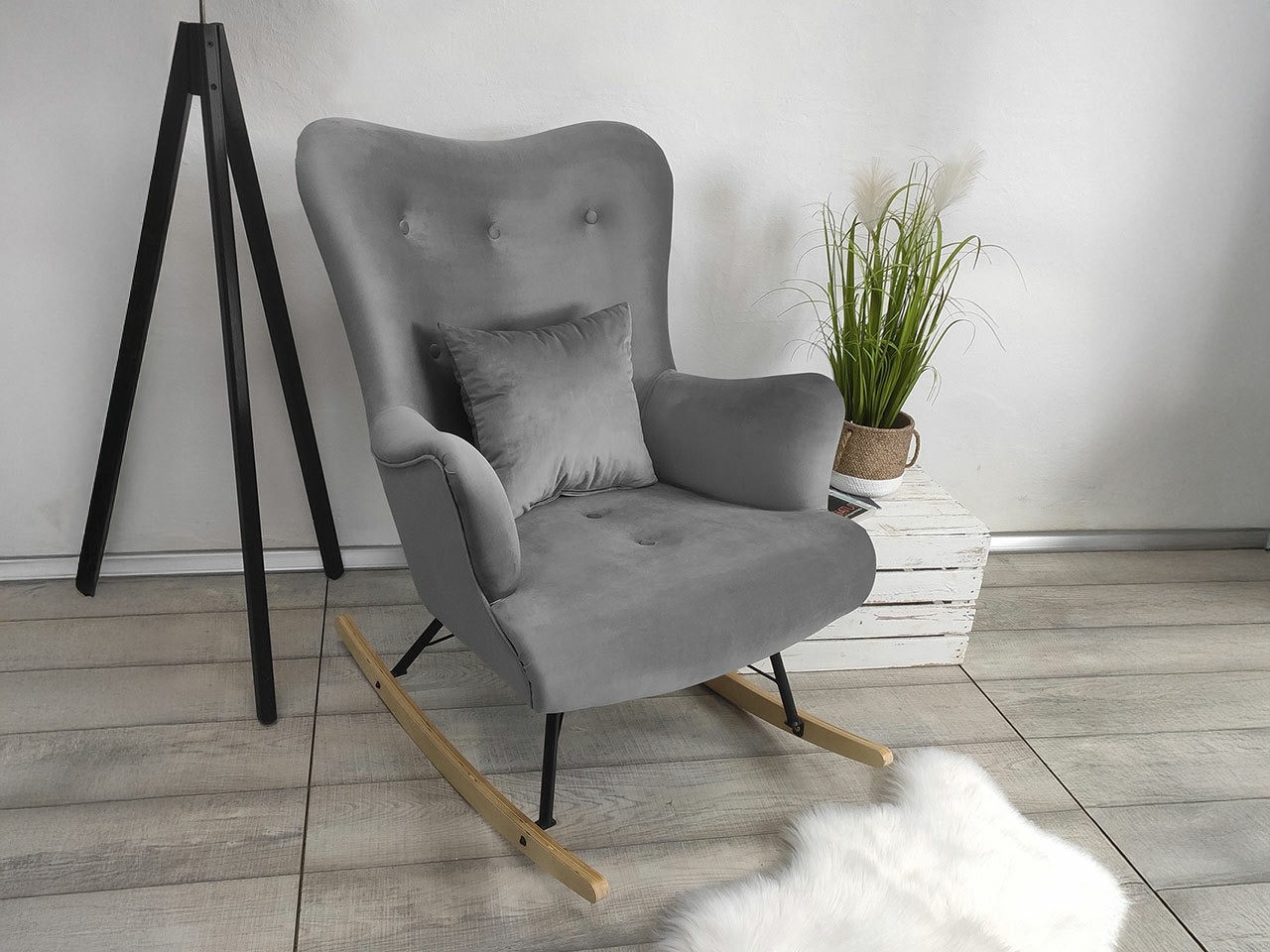 Кресло-качалка Clovis 101 (Magic Velvet 2217)