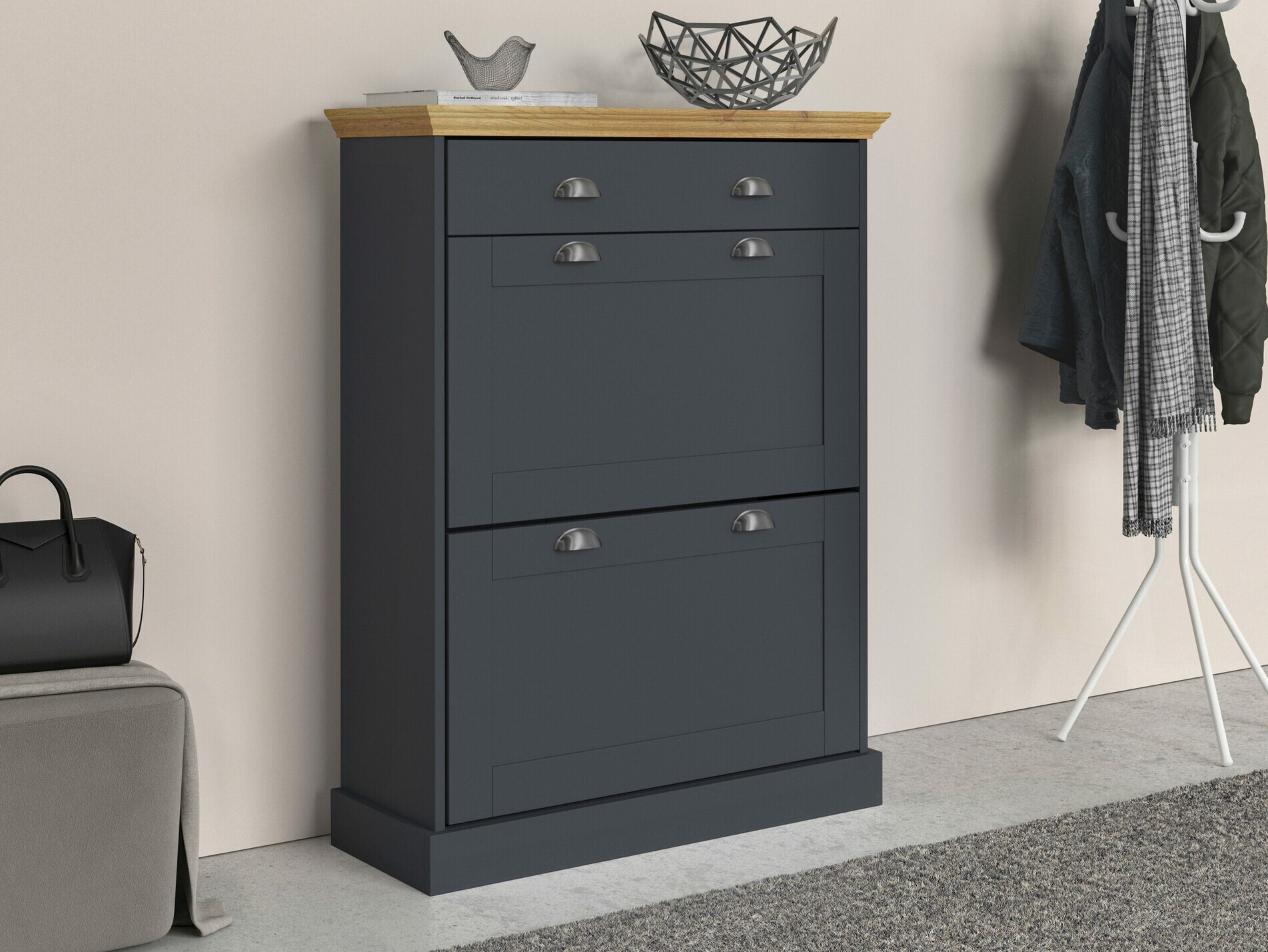 Kurpju kaste Salfelo 101 (Antracīts)