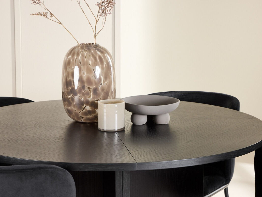 Обеденный гарнитур Dallas 4761 (Чёрный)