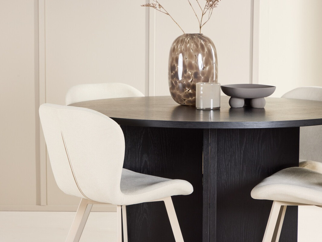 Обеденный гарнитур Dallas 4762 (Чёрный)