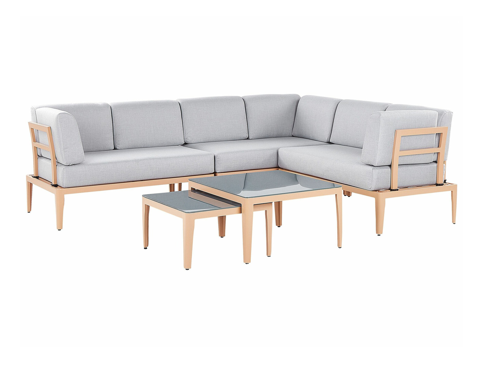 Садовый комплект Berwyn 2539 (Светлое дерево + Светло-серый)