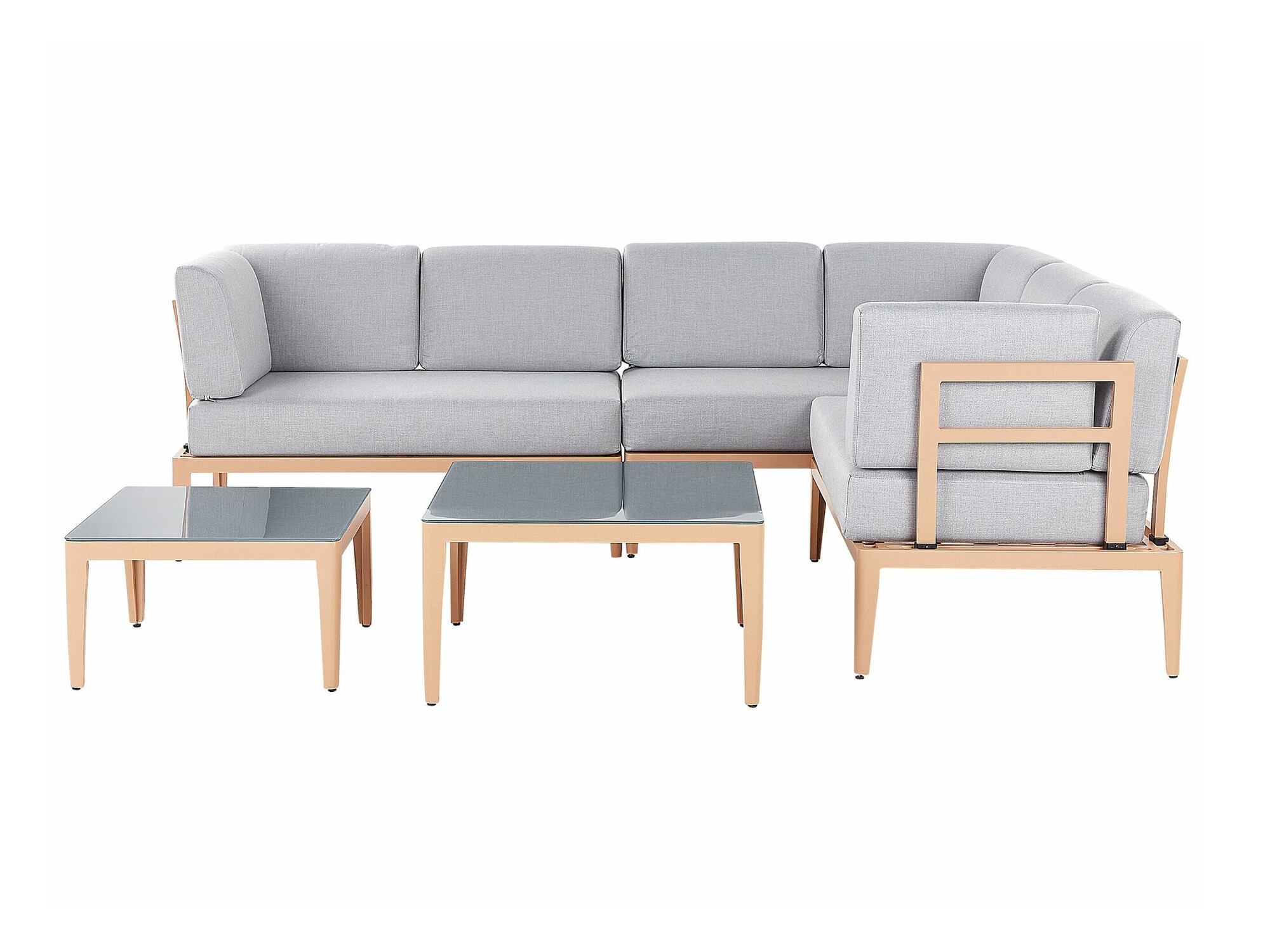 Садовый комплект Berwyn 2539 (Светлое дерево + Светло-серый)