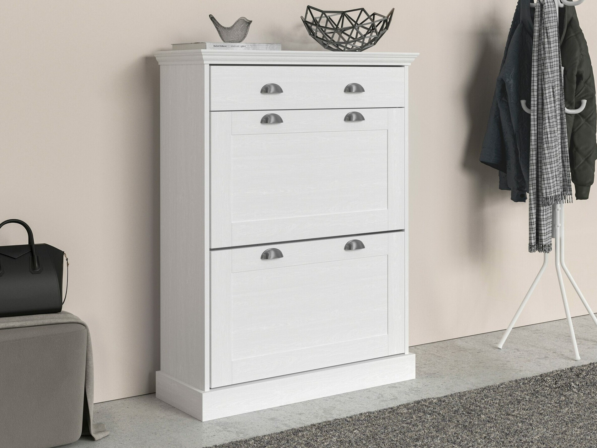 Тумба для обуви Salfelo 101 (Белый)