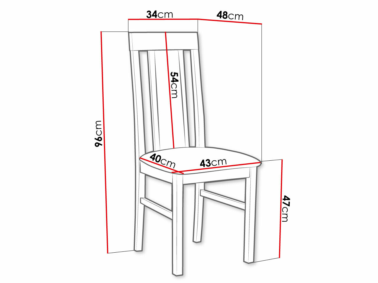 Стул Victorville 165 (Белый)