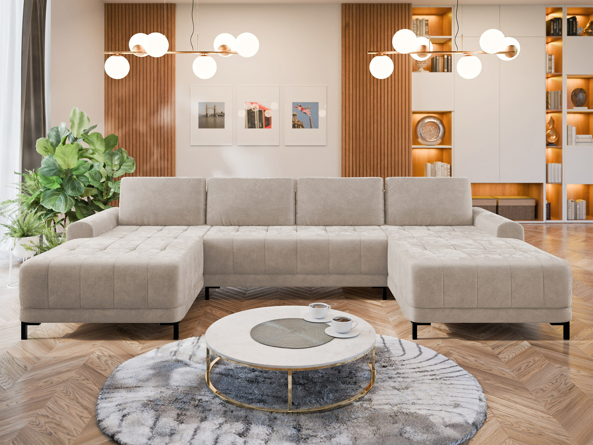 Угловой диван Stonecrest 101 (Velo 623)