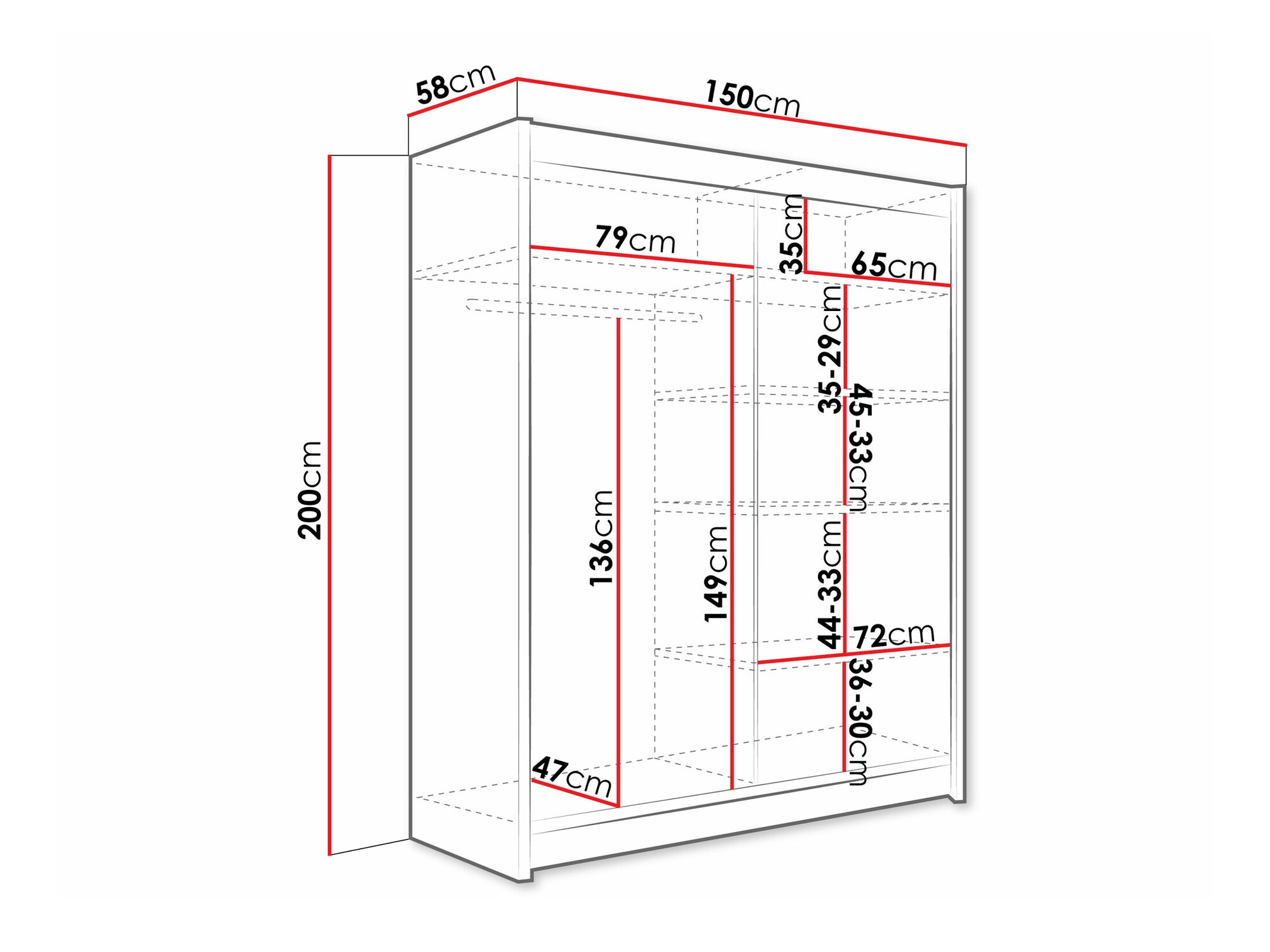 Шкаф Closico 103 (Кашемир)