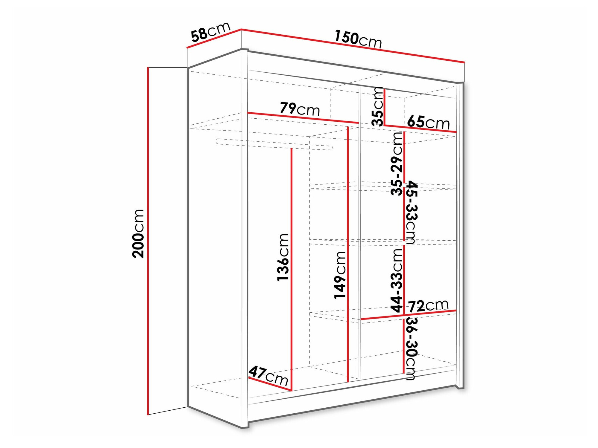 Шкаф Closico 104 (Кашемир)