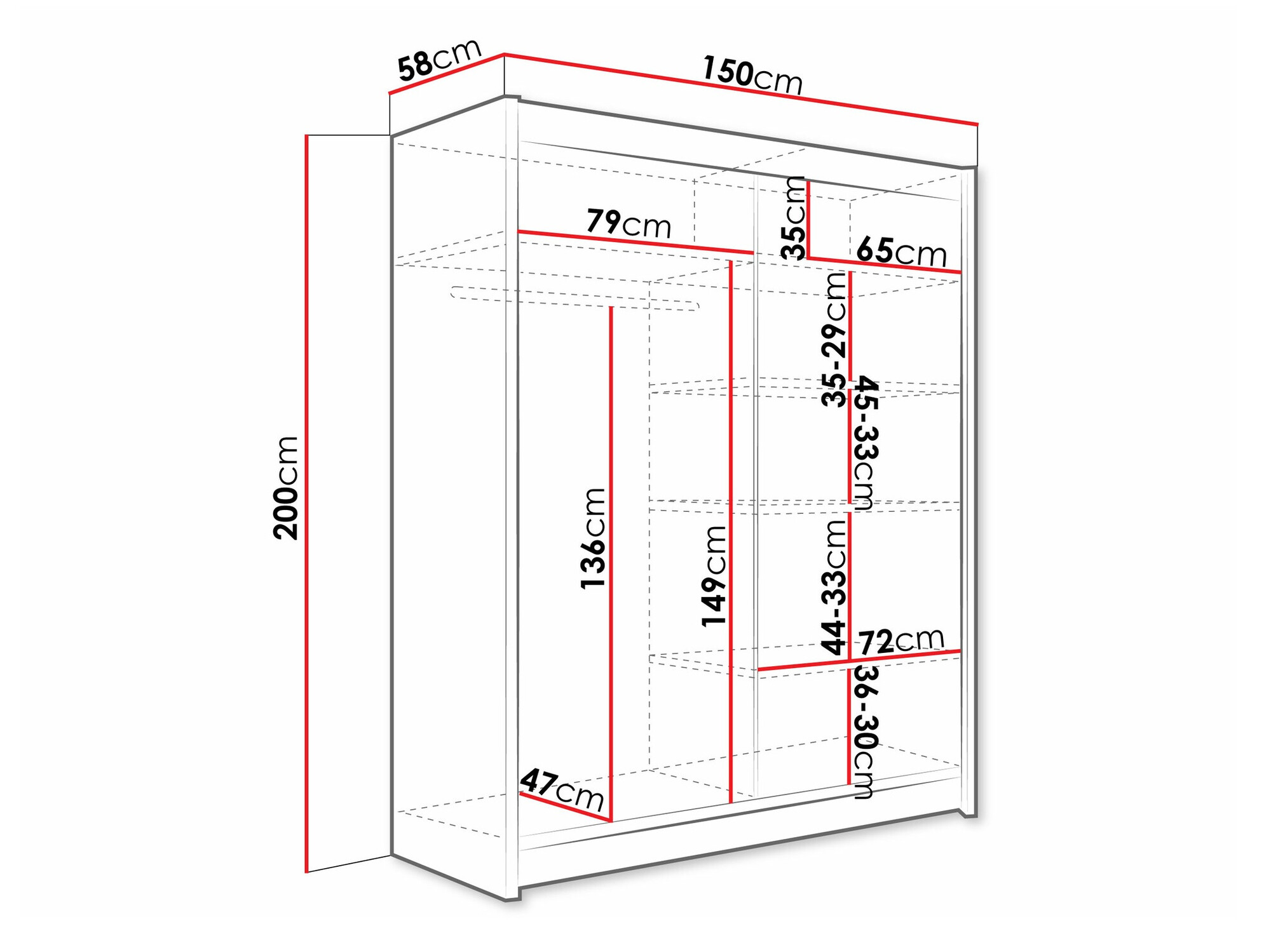 Шкаф Closico 113 (Кашемир)