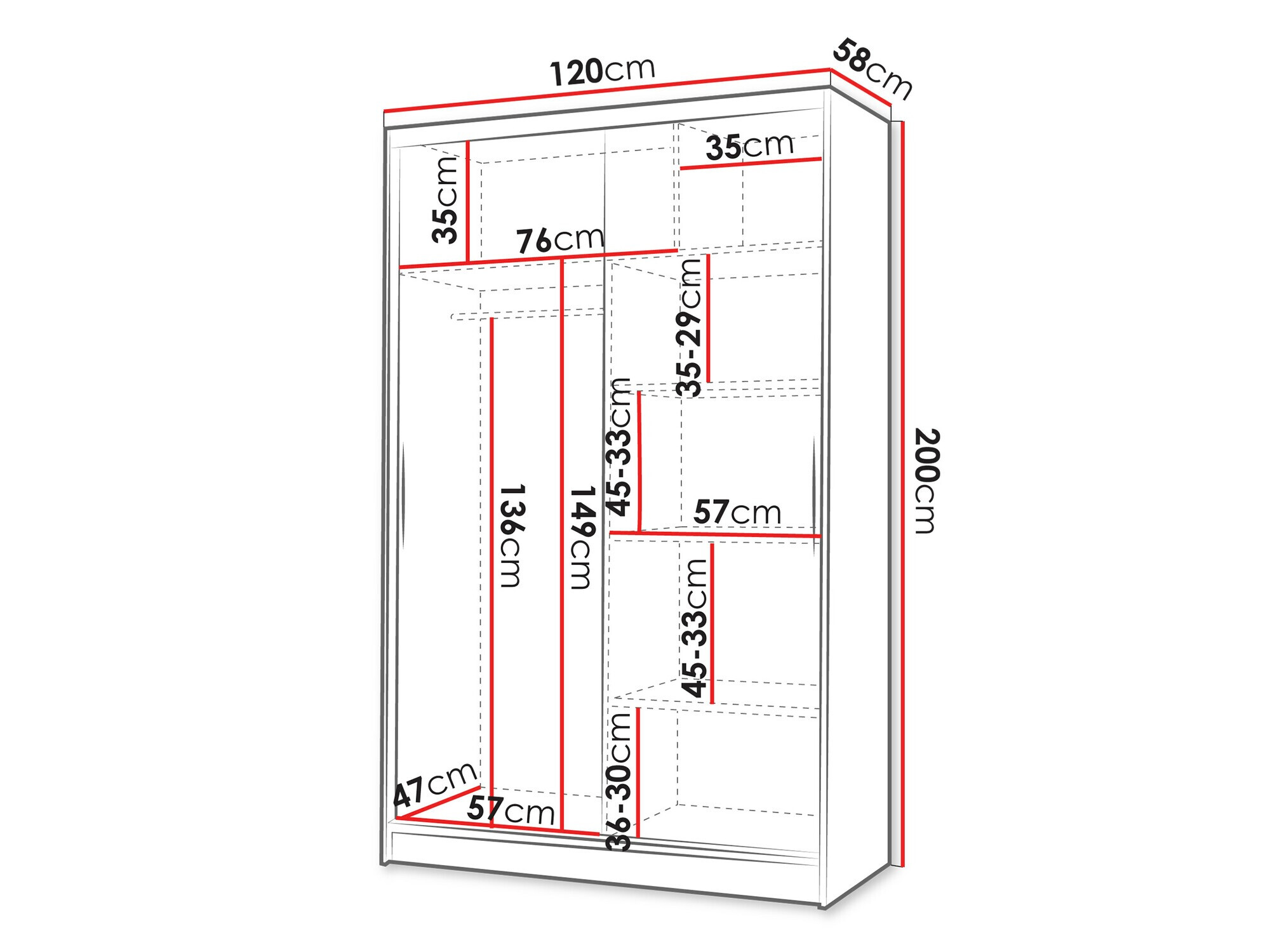 Шкаф Closico 151 (Кашемир)