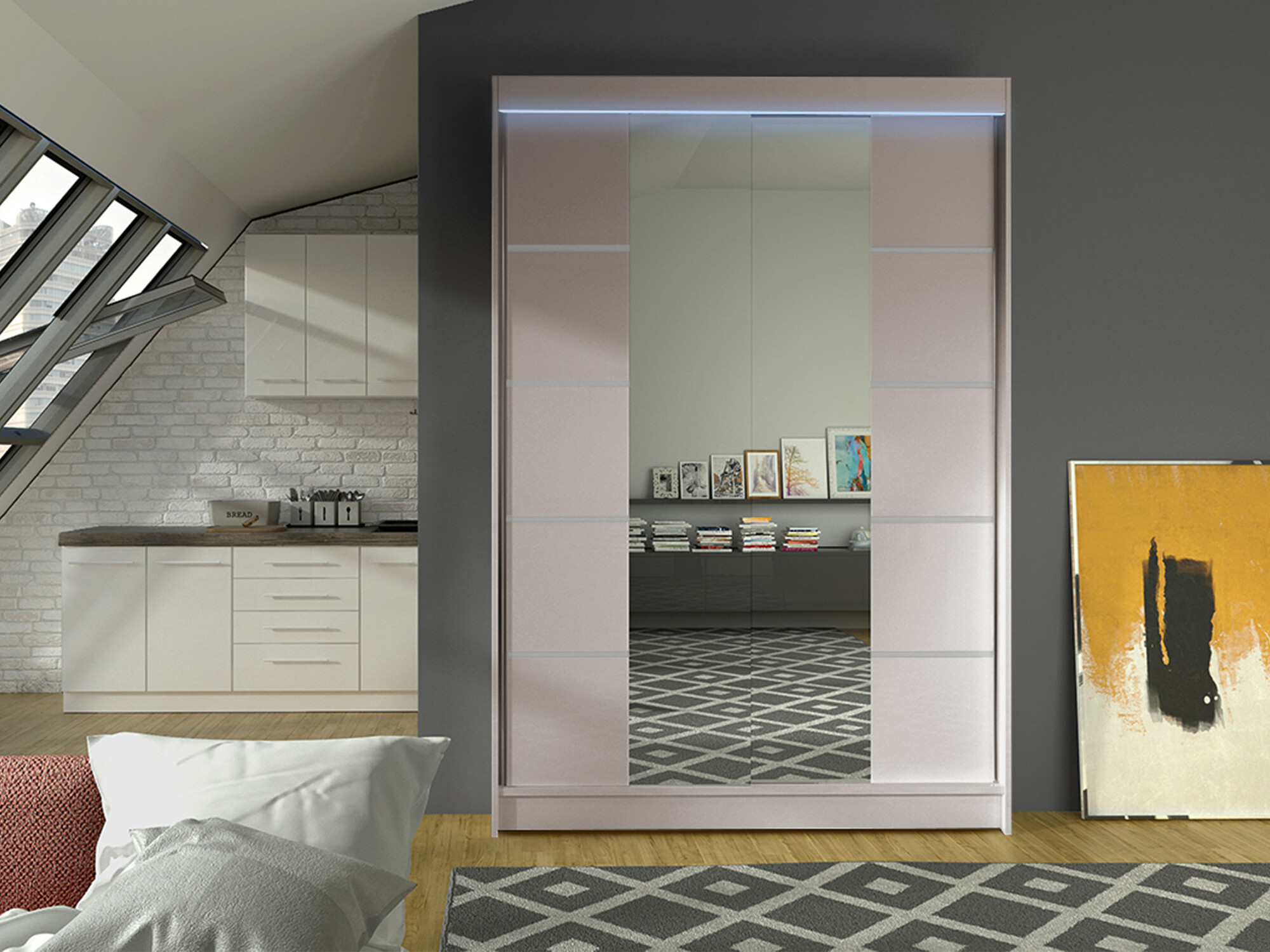 Skapis Closico 151 (Kašmirs)