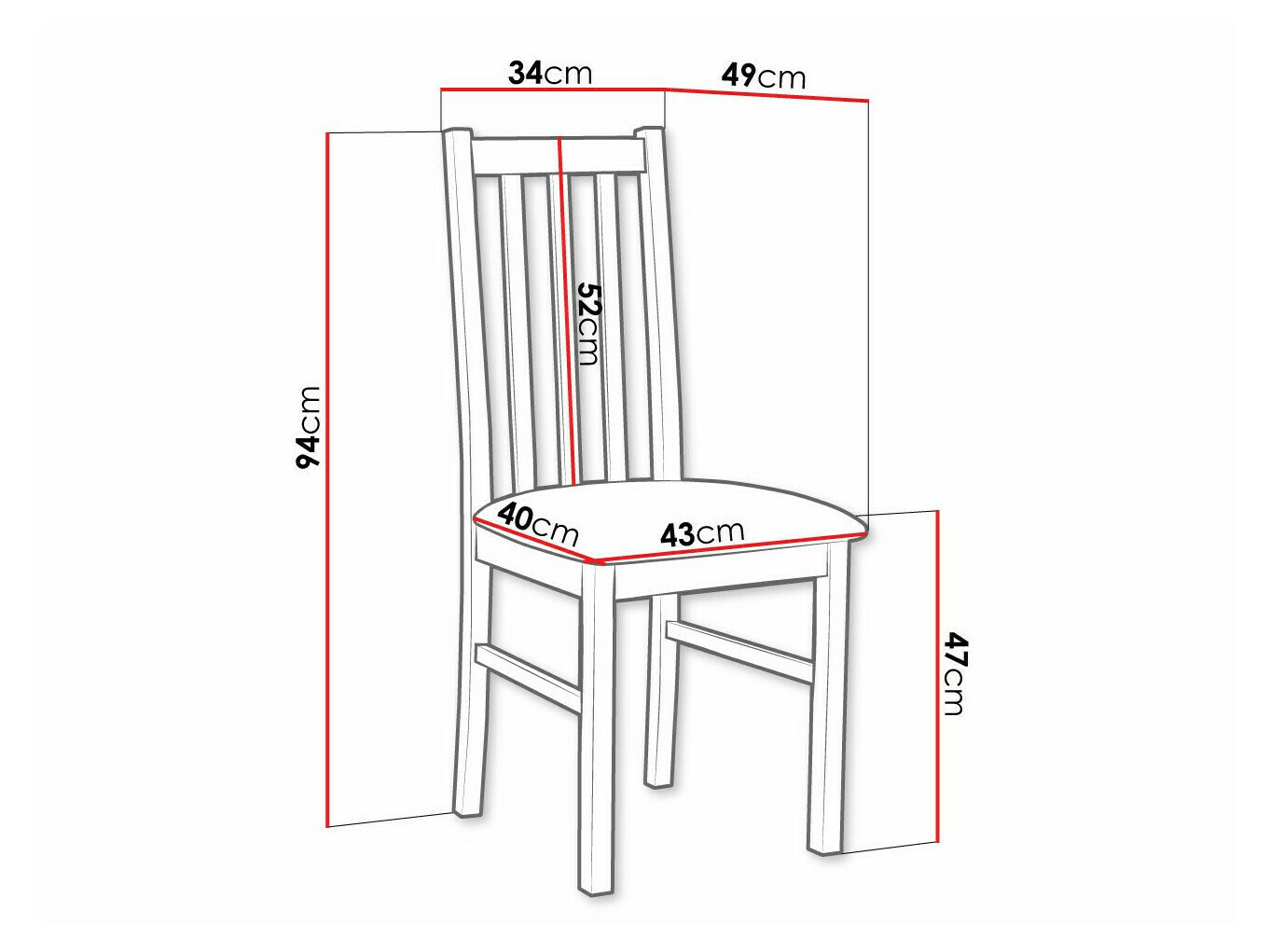 Стул Victorville 141 (Чёрный)