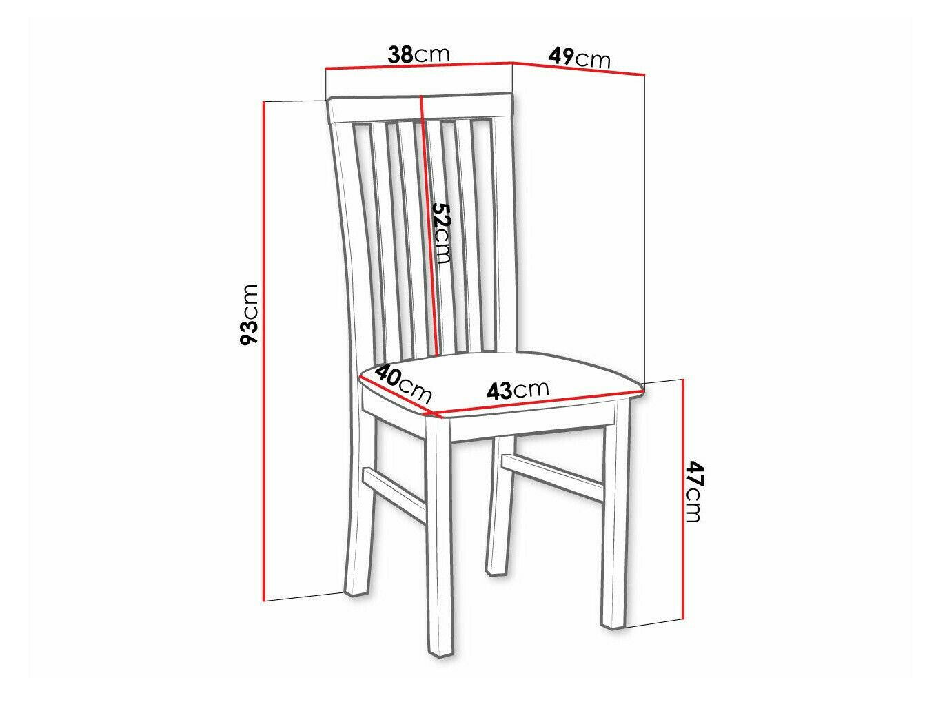 Стул Victorville 155 (Белый)