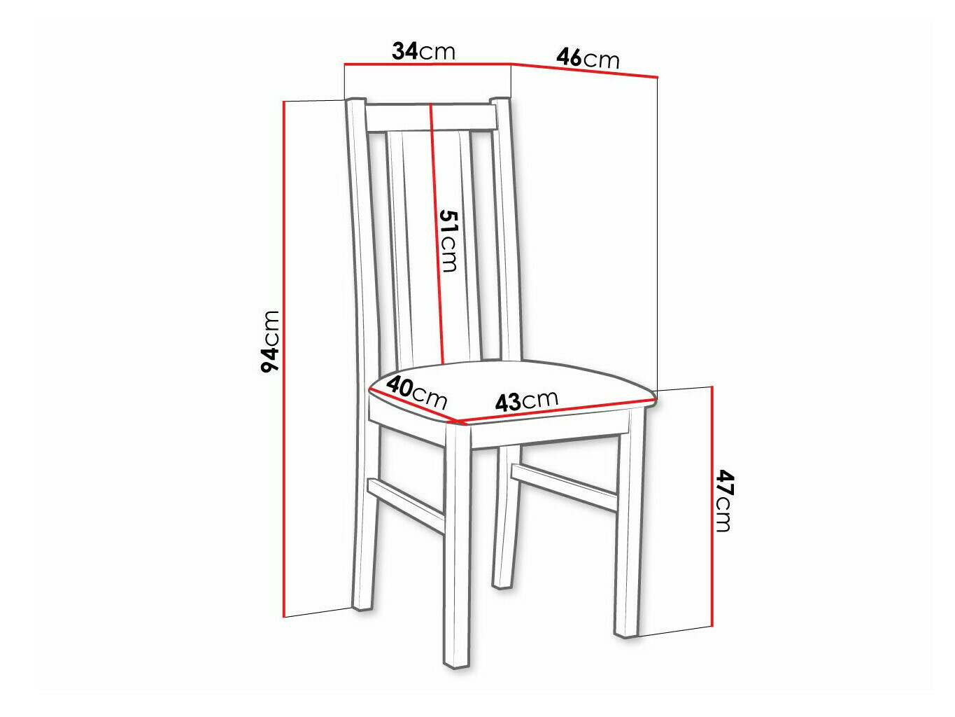 Krēsls Victorville 143 (Melns)