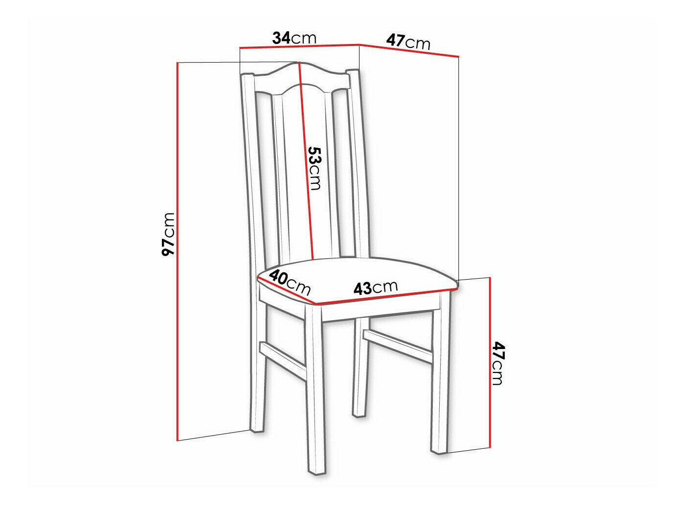 Krēsls Victorville 144 (Balts)