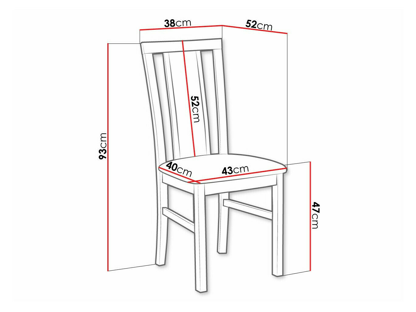 Krēsls Victorville 157 (Balts)