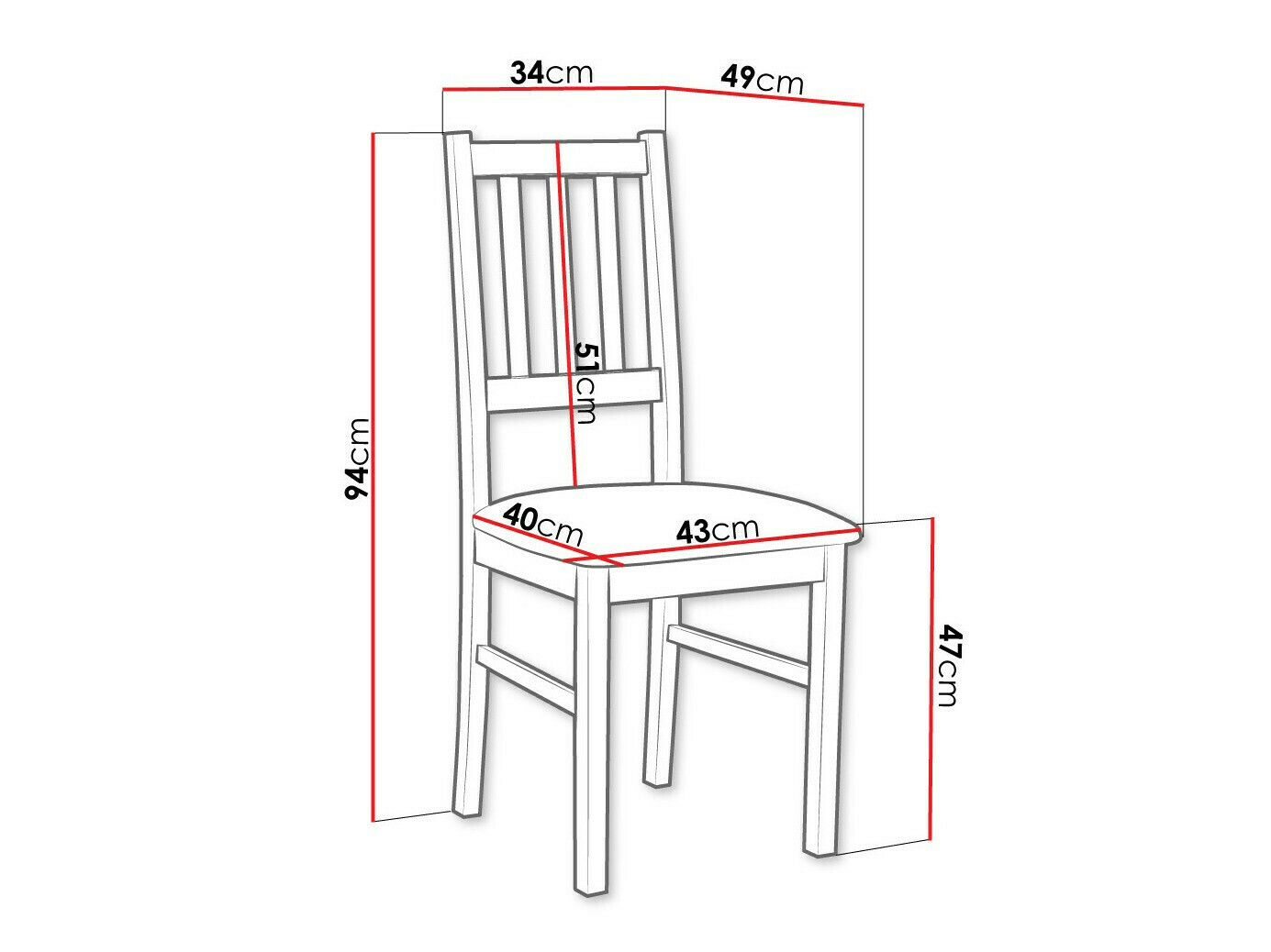 Стул Victorville 146 (Чёрный)