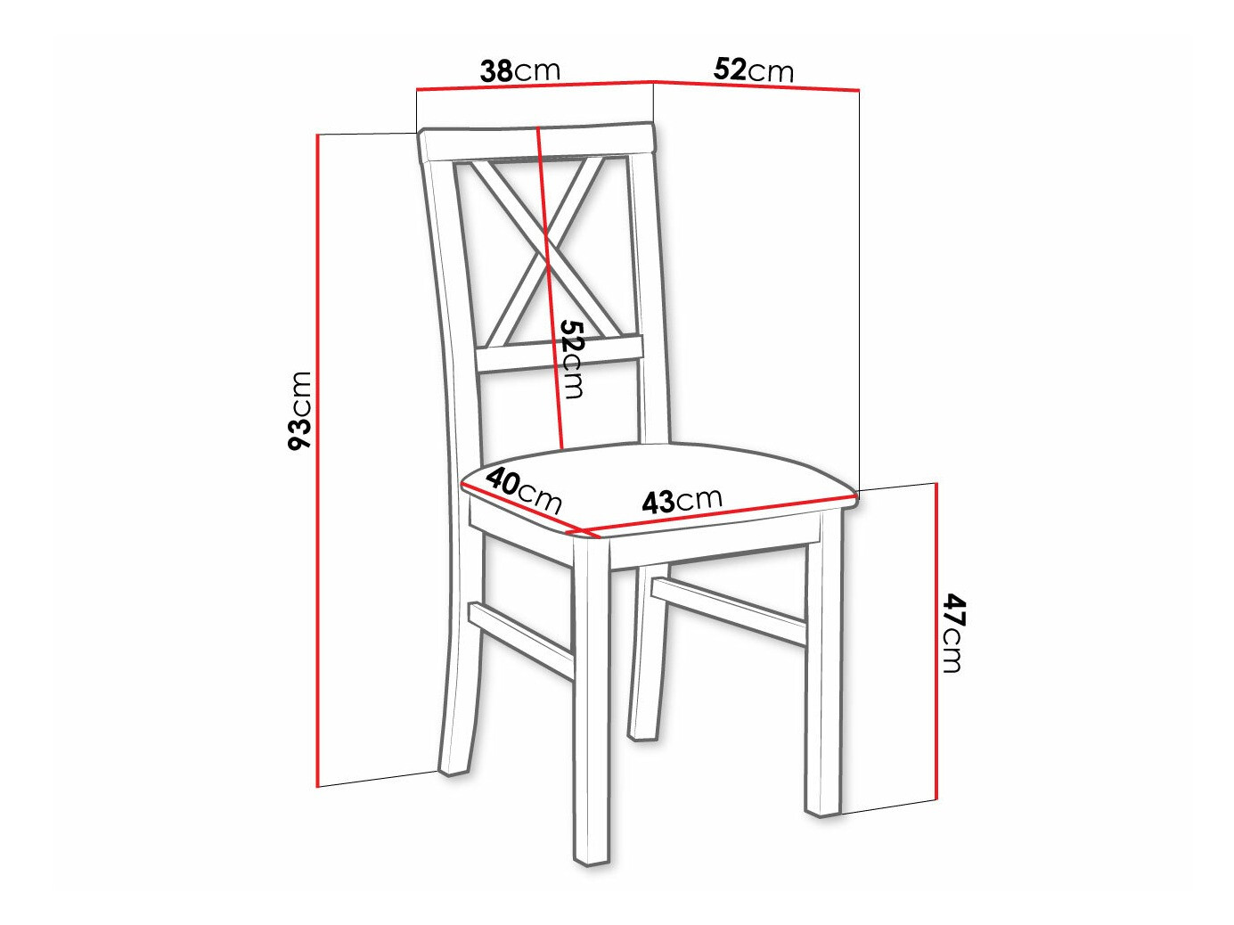 Стул Victorville 156 (Грецкий орех)