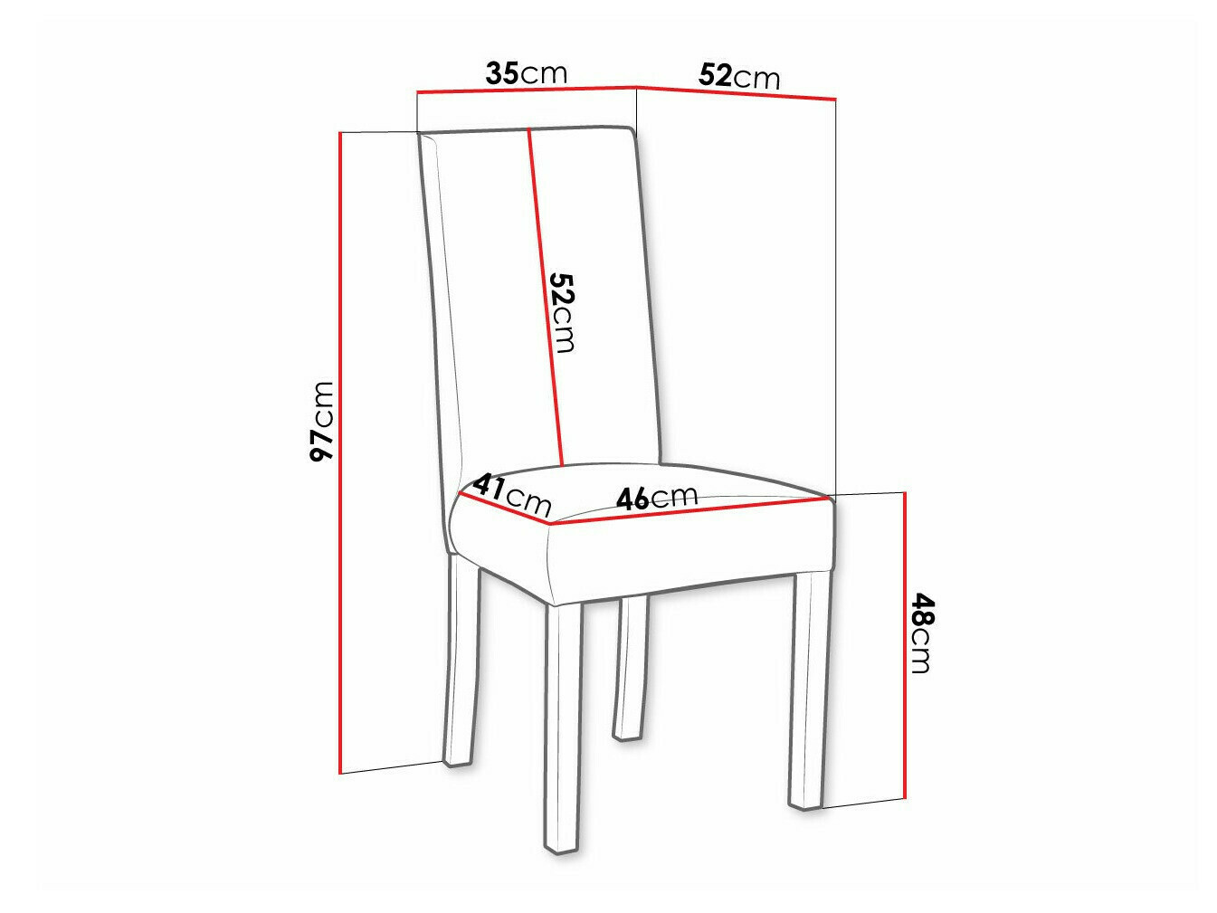 Стул Victorville 160 (Орех)
