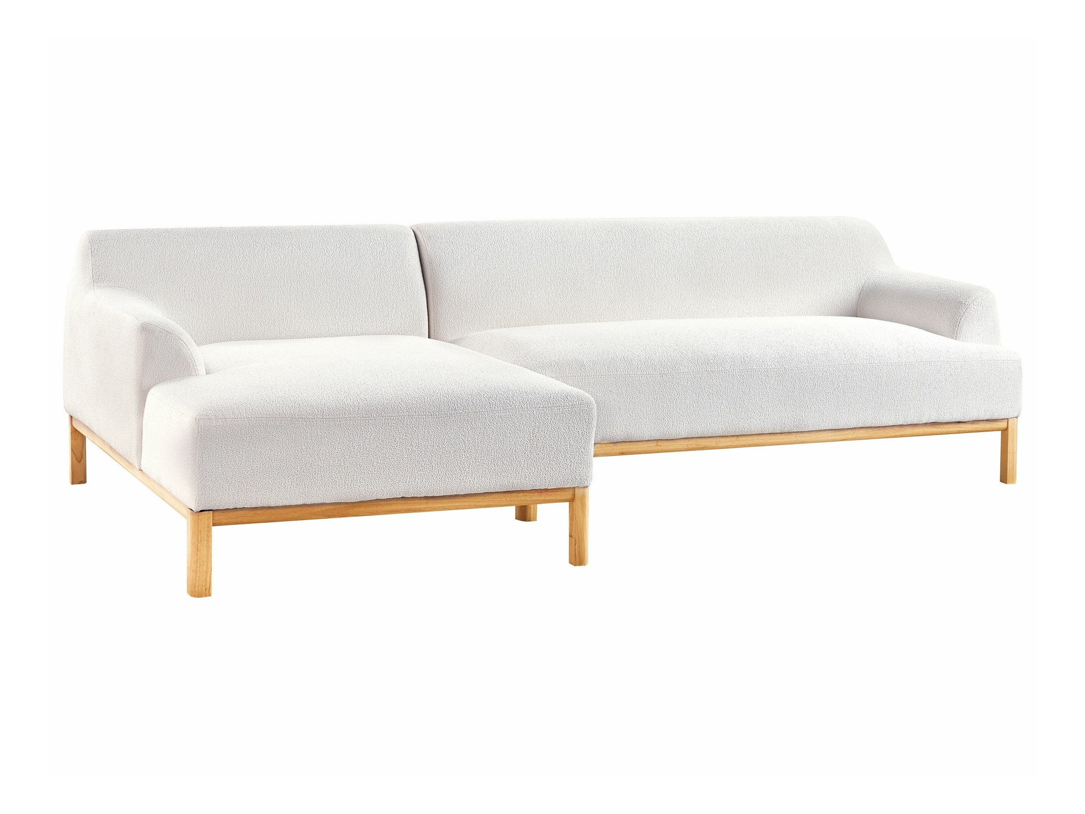 Stūra dīvāns Berwyn 2229 (Balts)