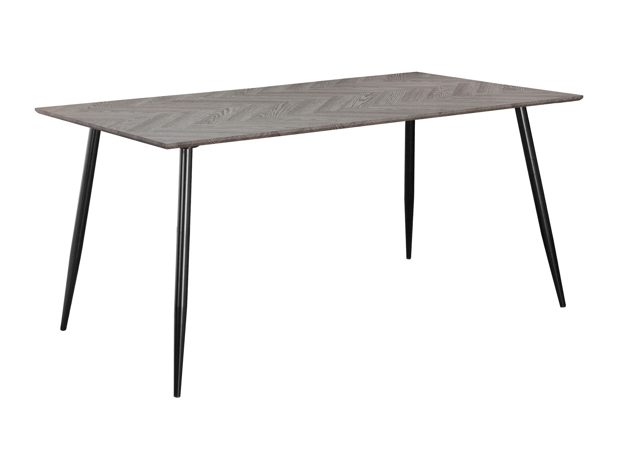 Cтол Denton 762 (Темный дуб + Чёрный)