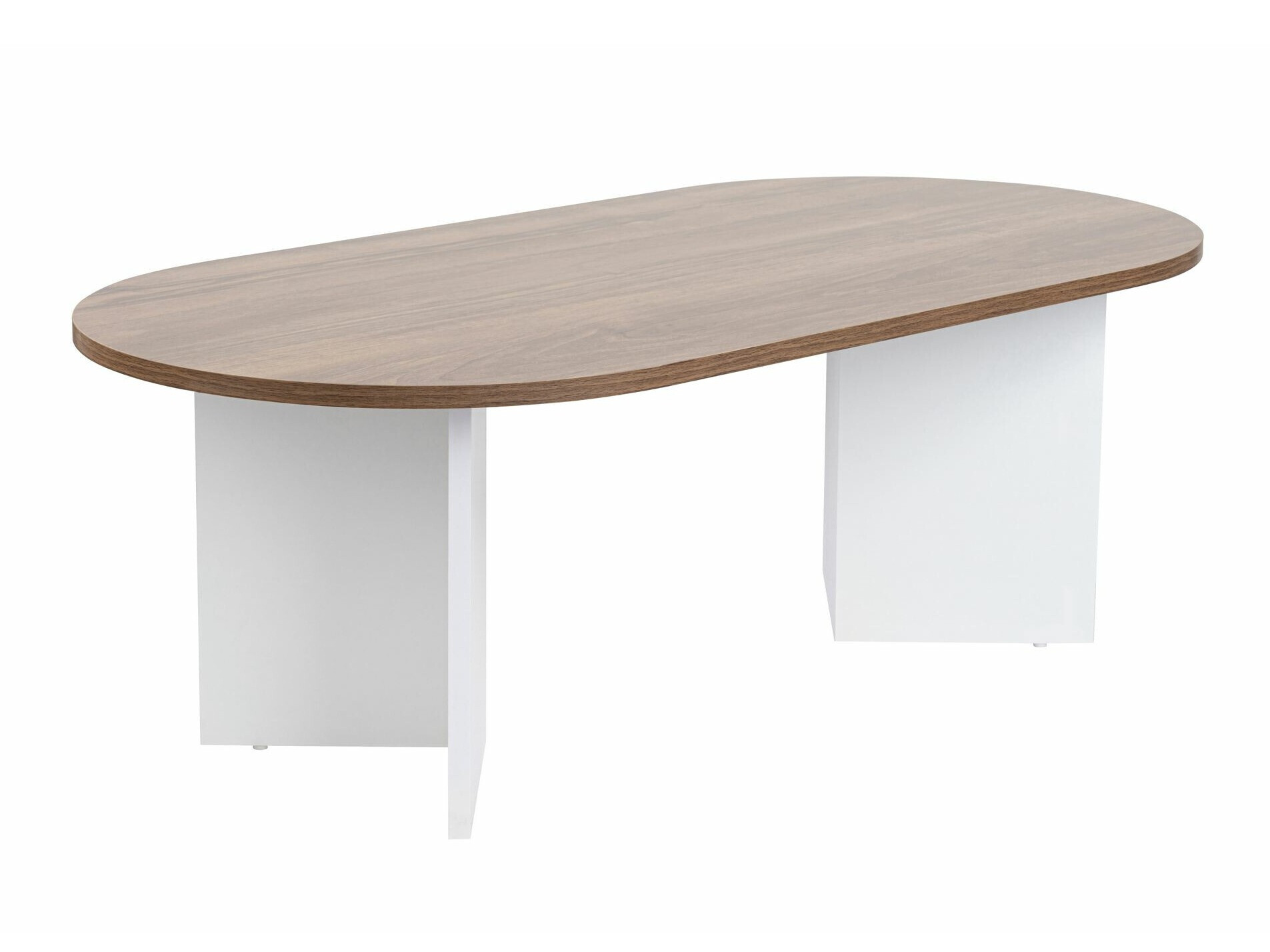 Журнальный столик Novato 111 (Грецкий орех + Белый)