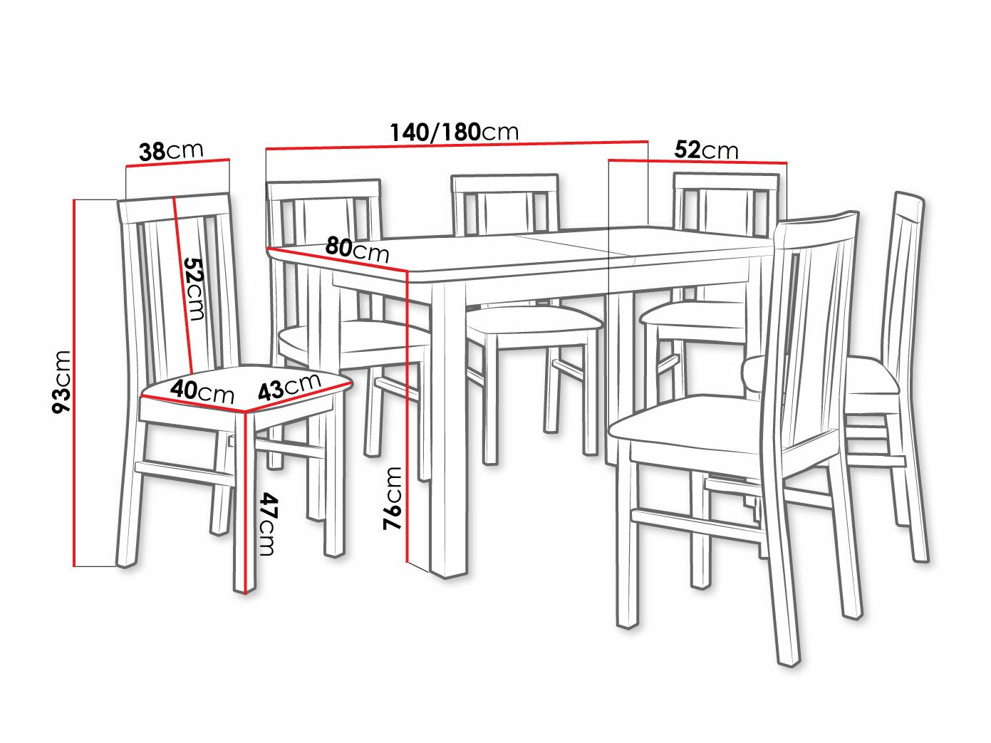 Ēdamistabas komplekts Victorville 311 (Rieksts)